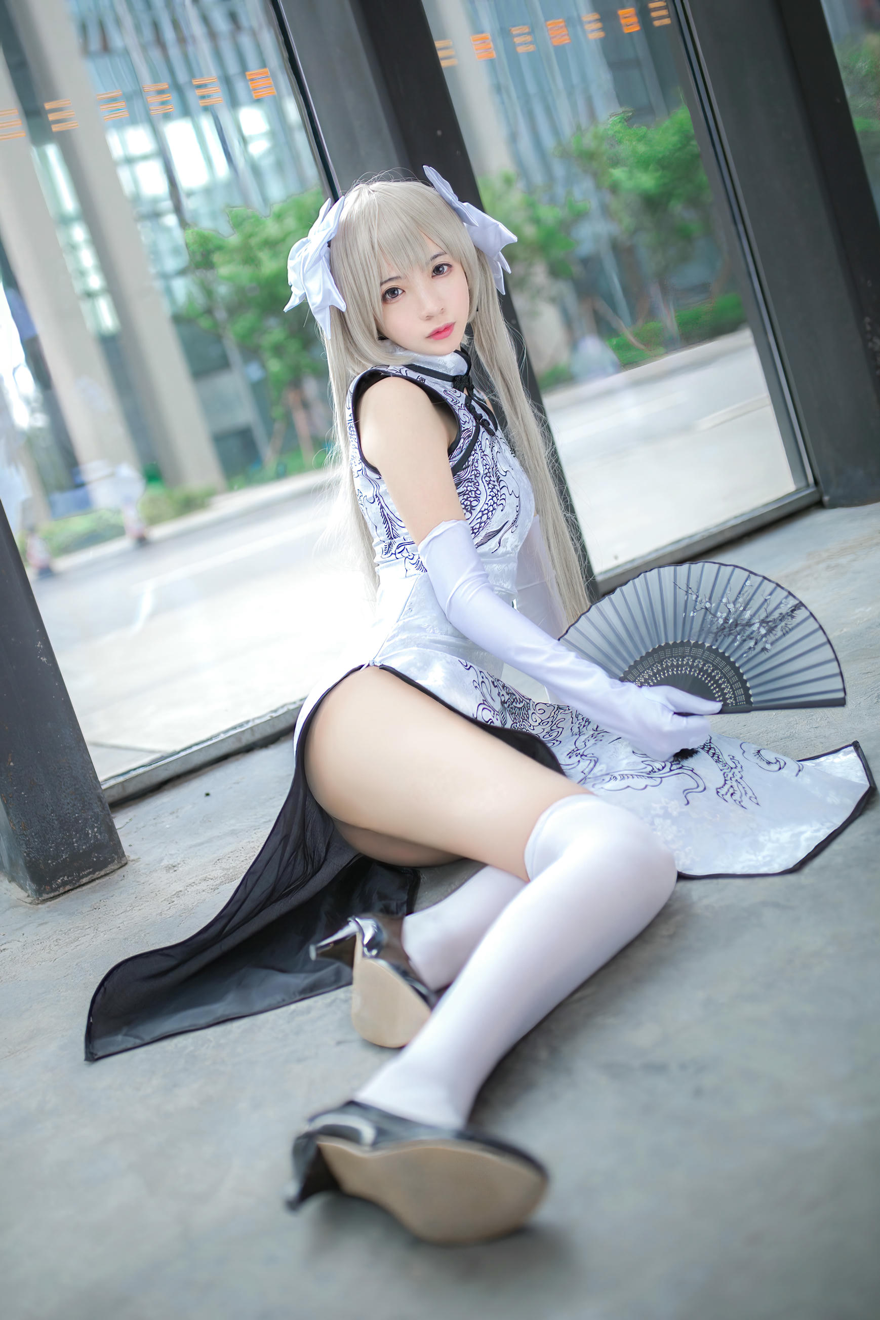 疯猫ss NO.097 穹妹白旗袍_第1集