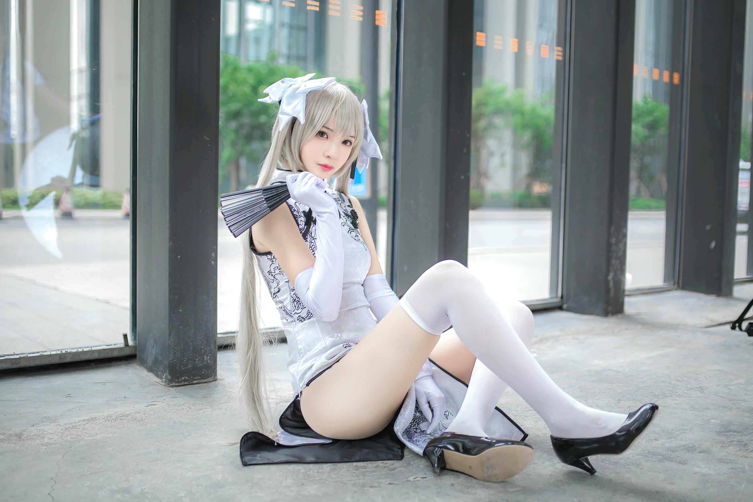 疯猫ss NO.097 穹妹白旗袍_第1集