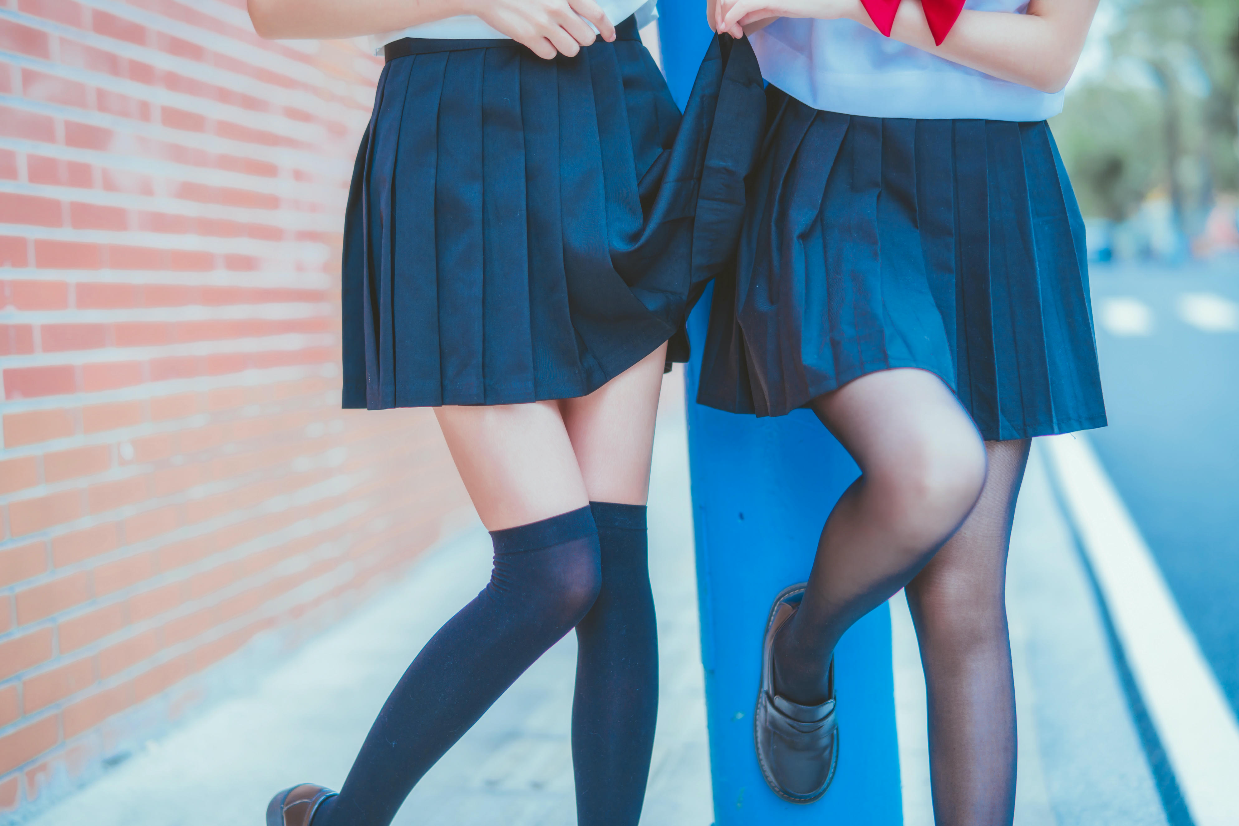 疯猫ss NO.012 &桜桃喵 JK百合2 [33P-393MB]_第1集