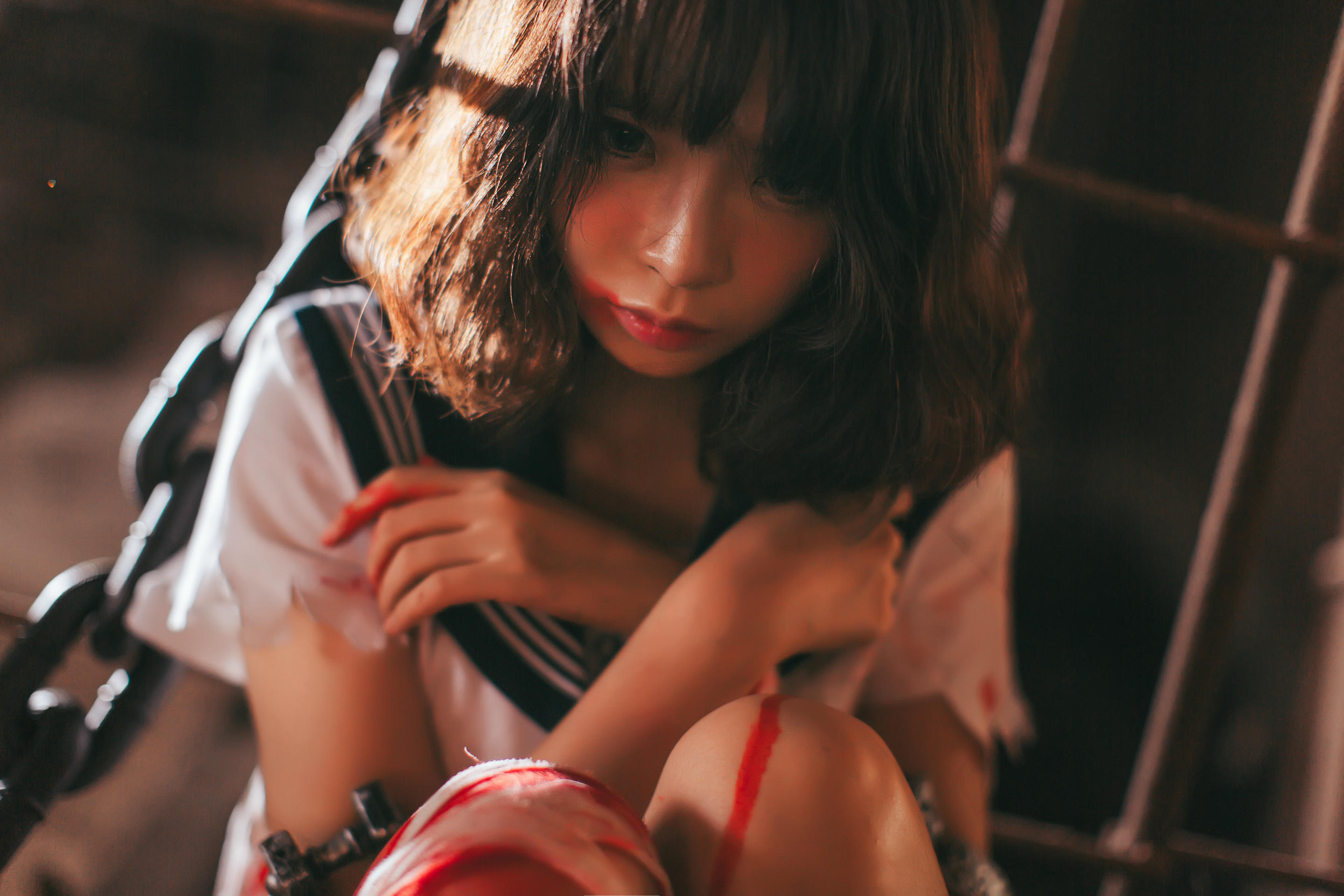 疯猫ss NO.121 血腥JK [28P 267M]_第1集