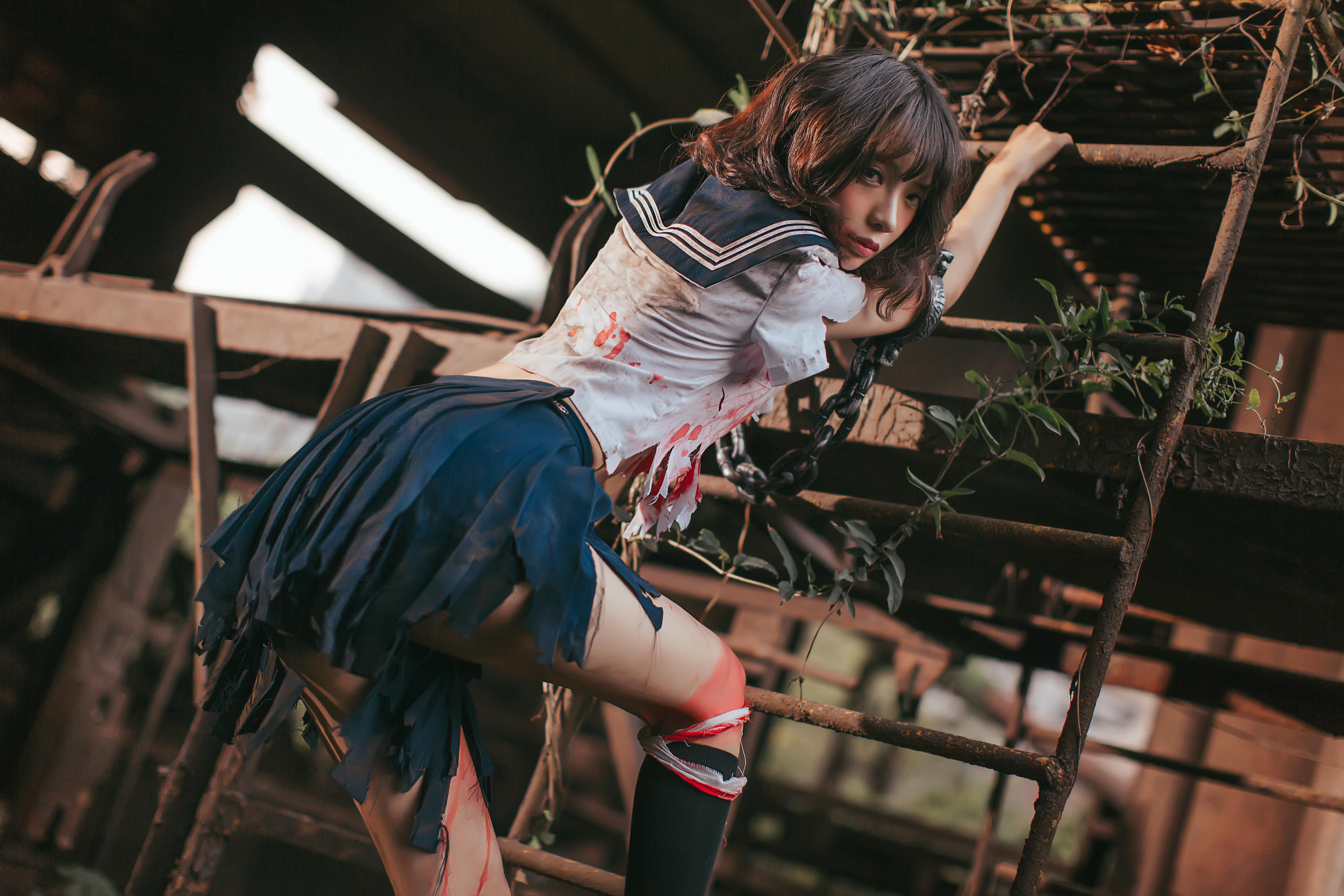 疯猫ss NO.121 血腥JK [28P 267M]_第1集