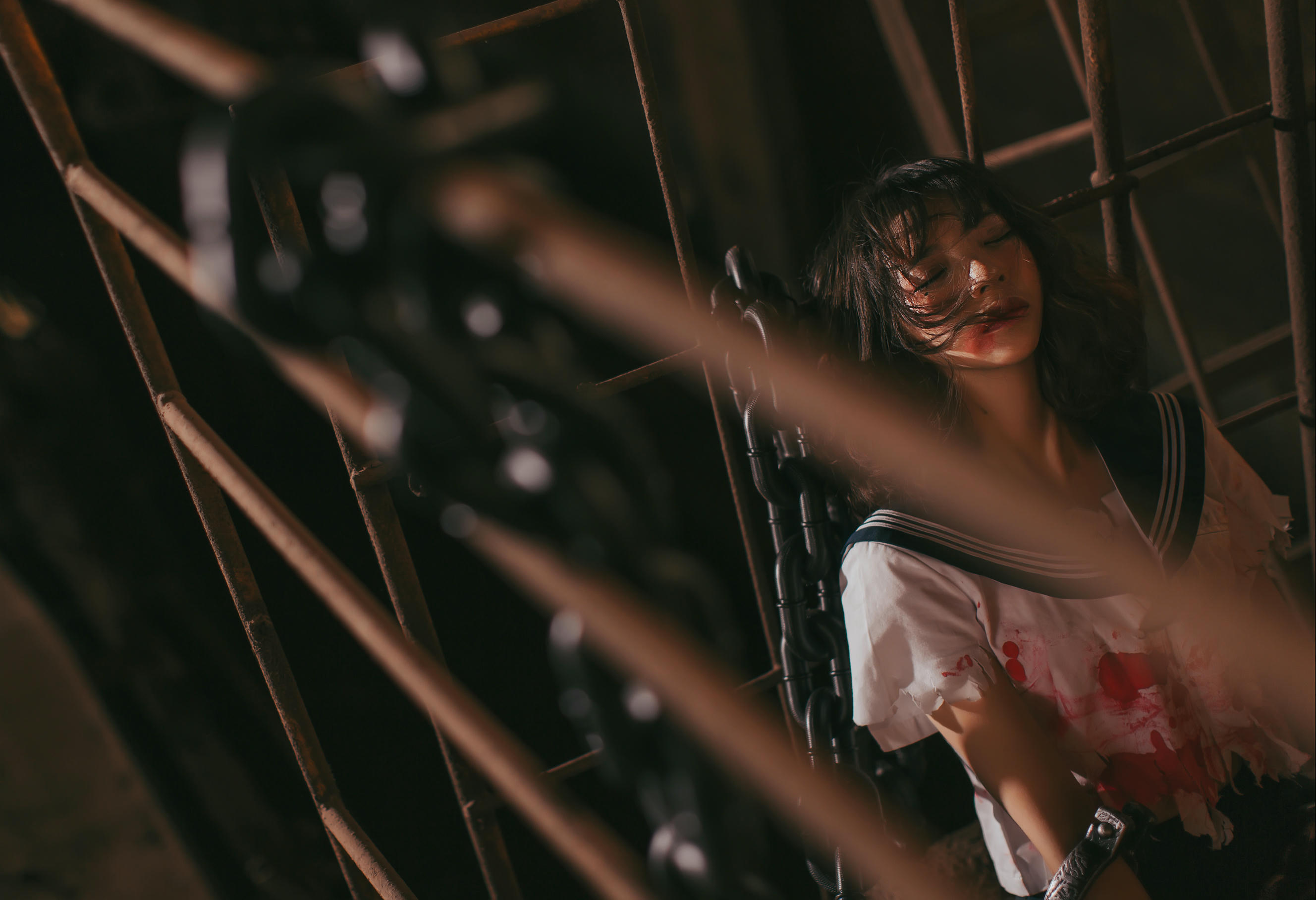 疯猫ss NO.121 血腥JK [28P 267M]_第2集