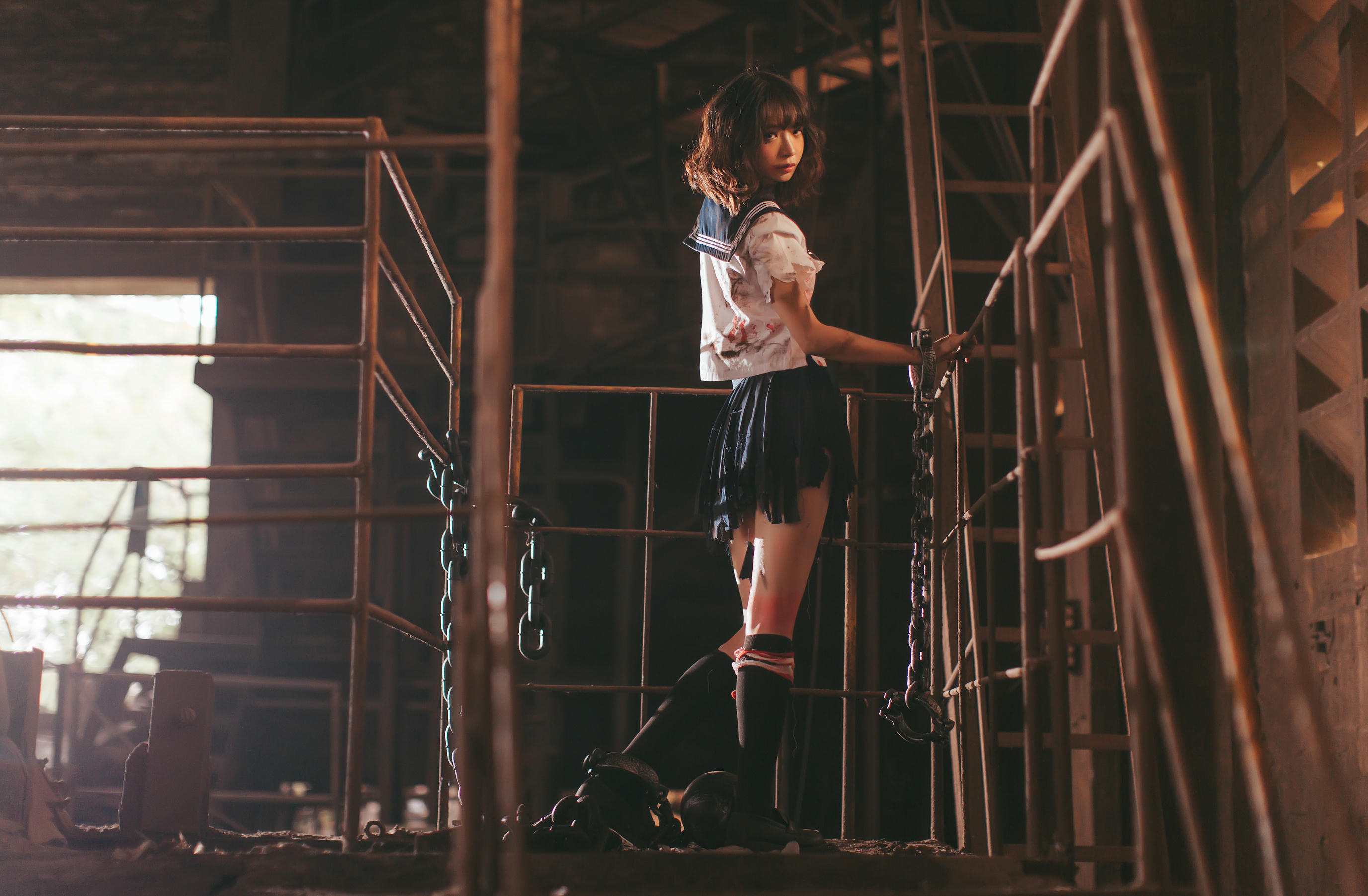 疯猫ss NO.121 血腥JK [28P 267M]_第1集