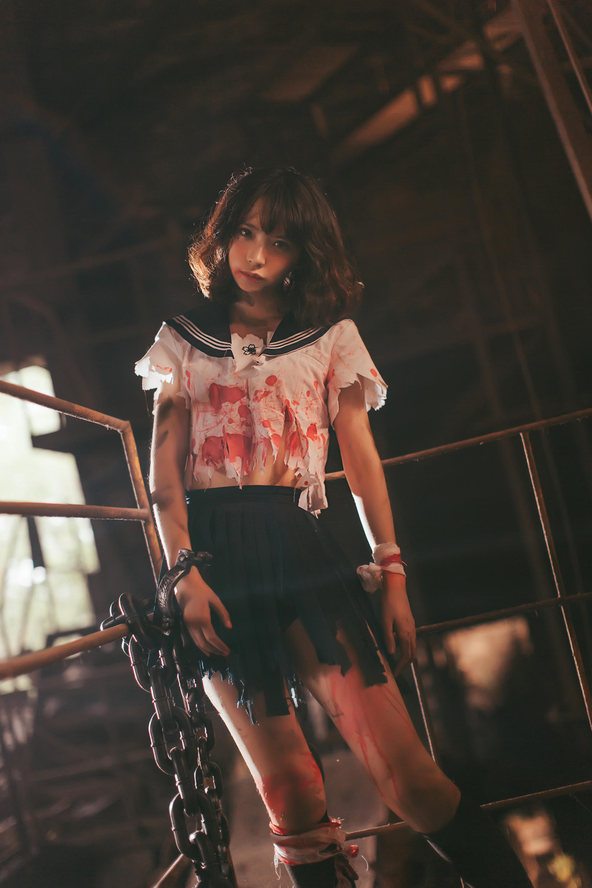 疯猫ss NO.121 血腥JK [28P 267M]_第1集