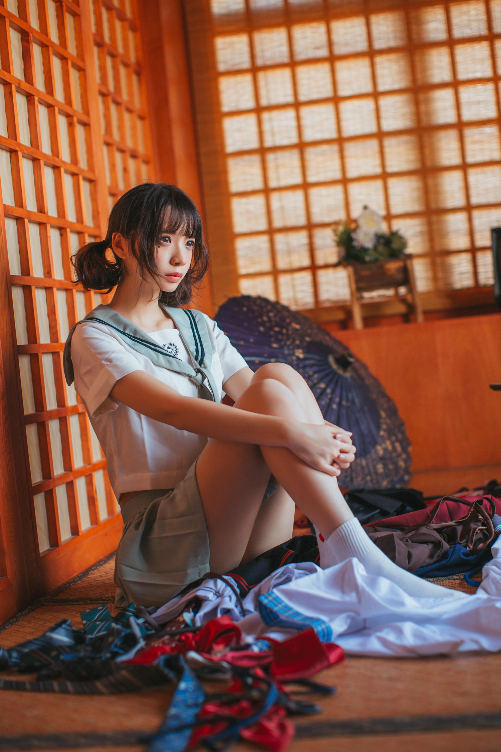 疯猫ss NO.123 日式JK [24P 295M]_第1集