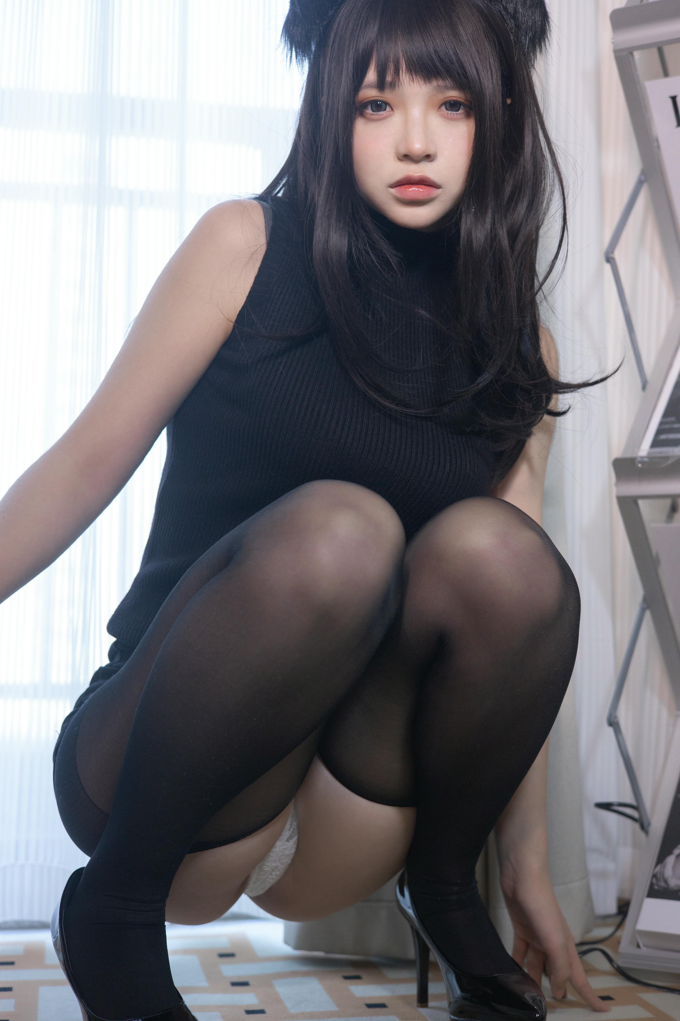 疯猫ss NO.144 黑毛衣少女 [80P-1170MB_第2集