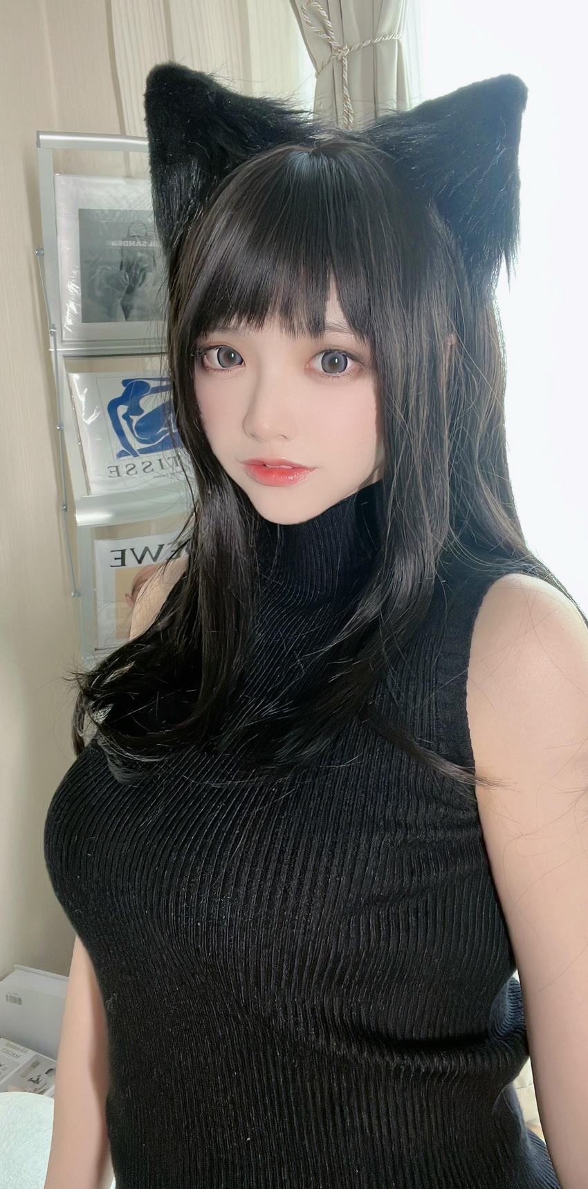 疯猫ss NO.144 黑毛衣少女 [80P-1170MB_第4集