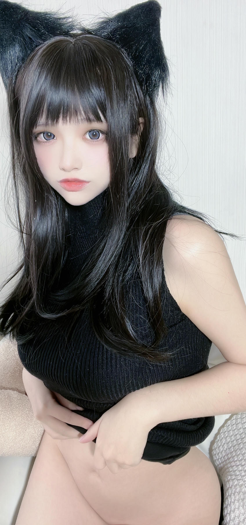 疯猫ss NO.144 黑毛衣少女 [80P-1170MB_第4集