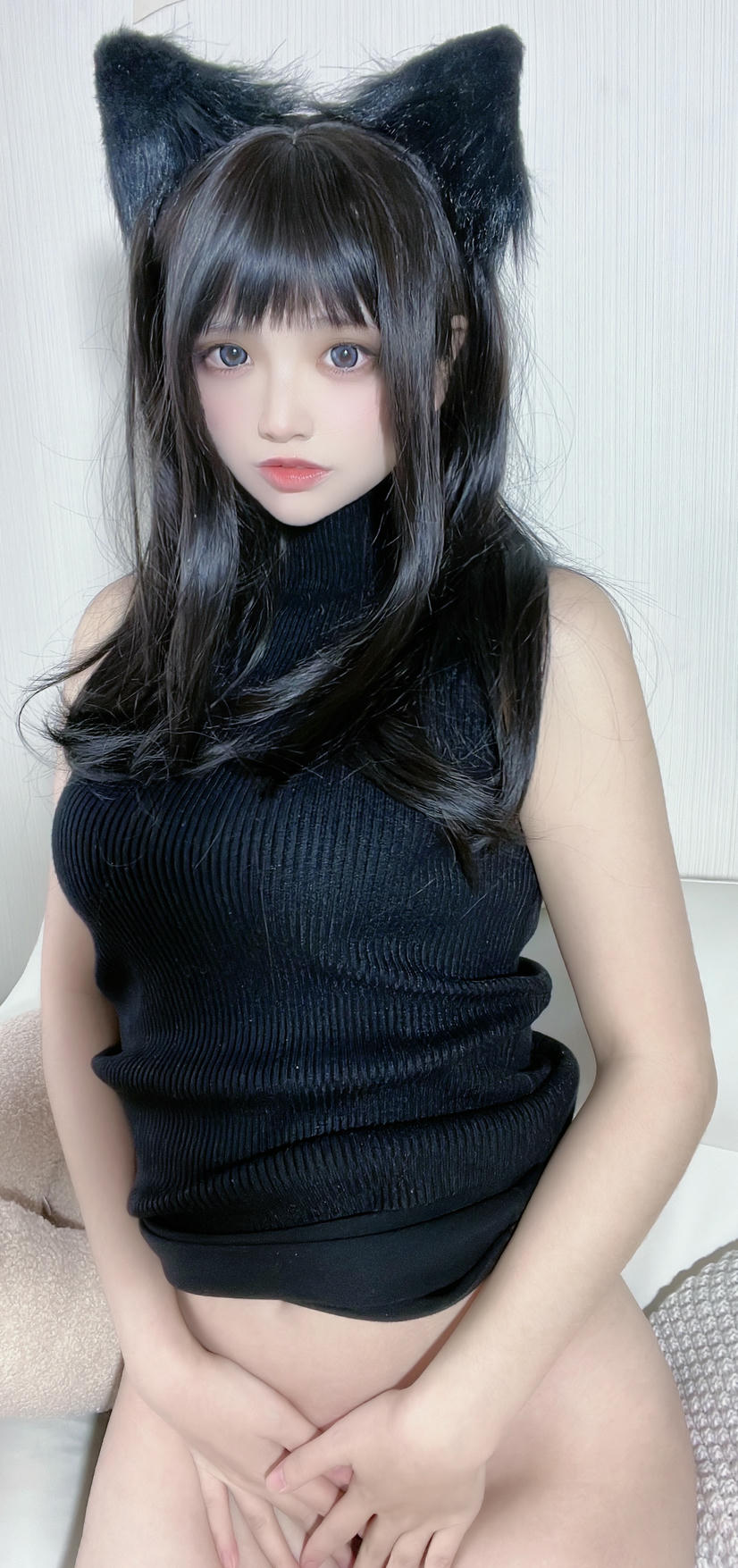 疯猫ss NO.144 黑毛衣少女 [80P-1170MB_第4集