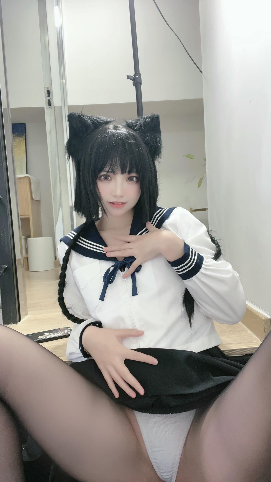 疯猫ss NO.147 制服少女 [80P5V-1440M_第4集