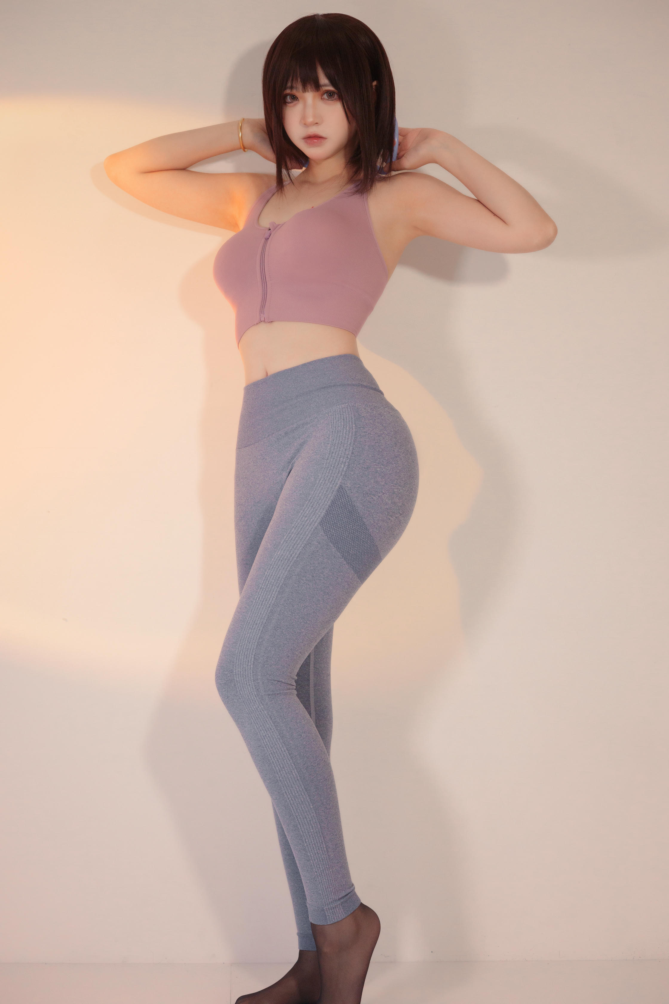 疯猫ss NO.151 白色情人节福袋 运动衣 [40P-705MB]_第2集