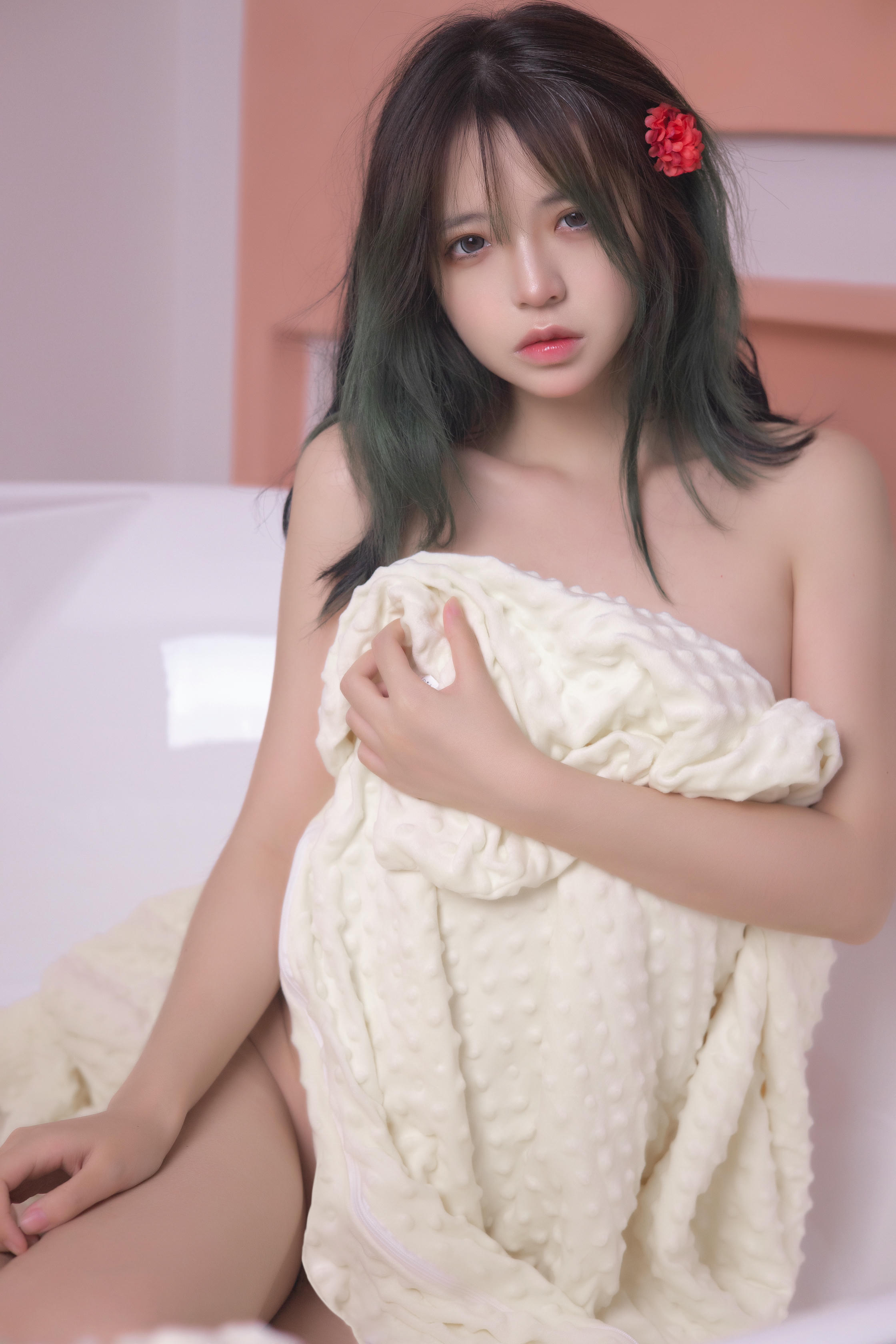 疯猫ss NO.165 2022夏日限定A本 毛毯 [20P-303MB]_第1集