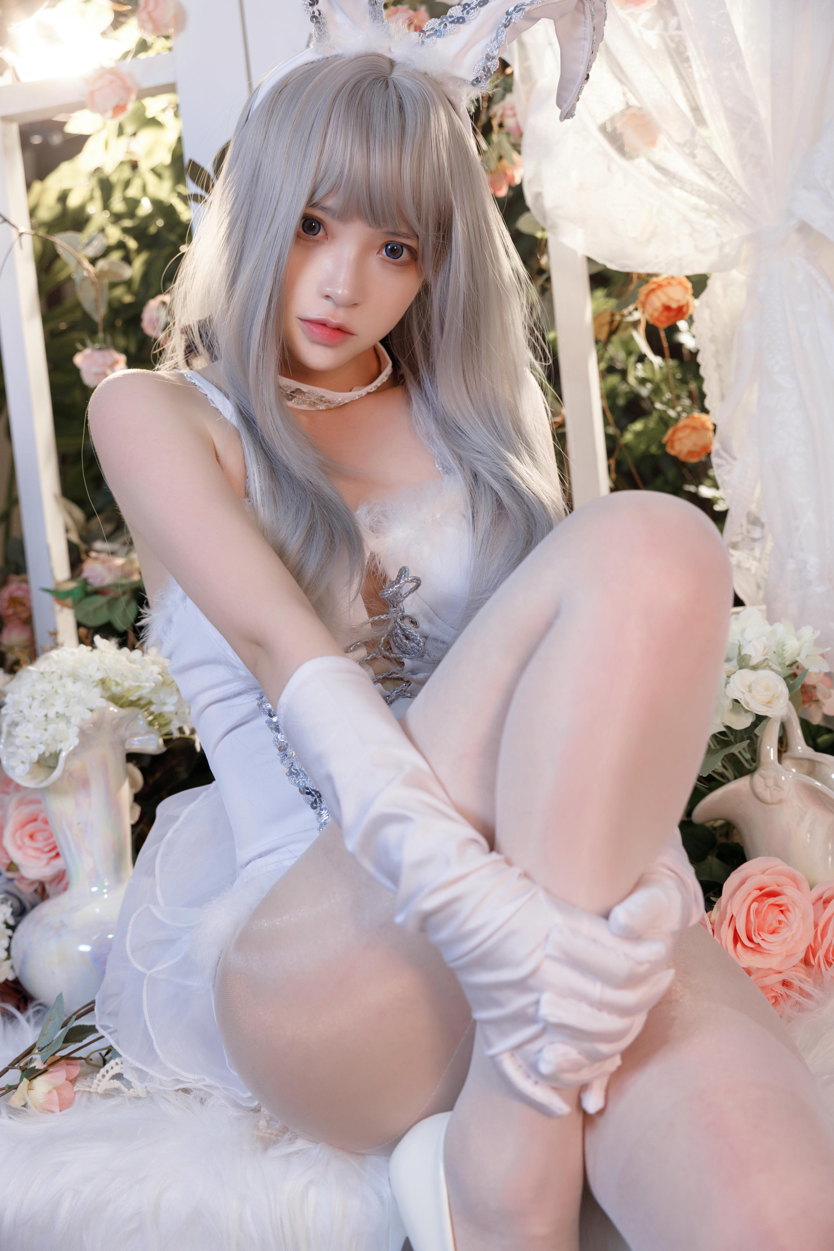 疯猫ss NO.170 纯白绒绒兔 [40P2V-1.02GB]_第1集