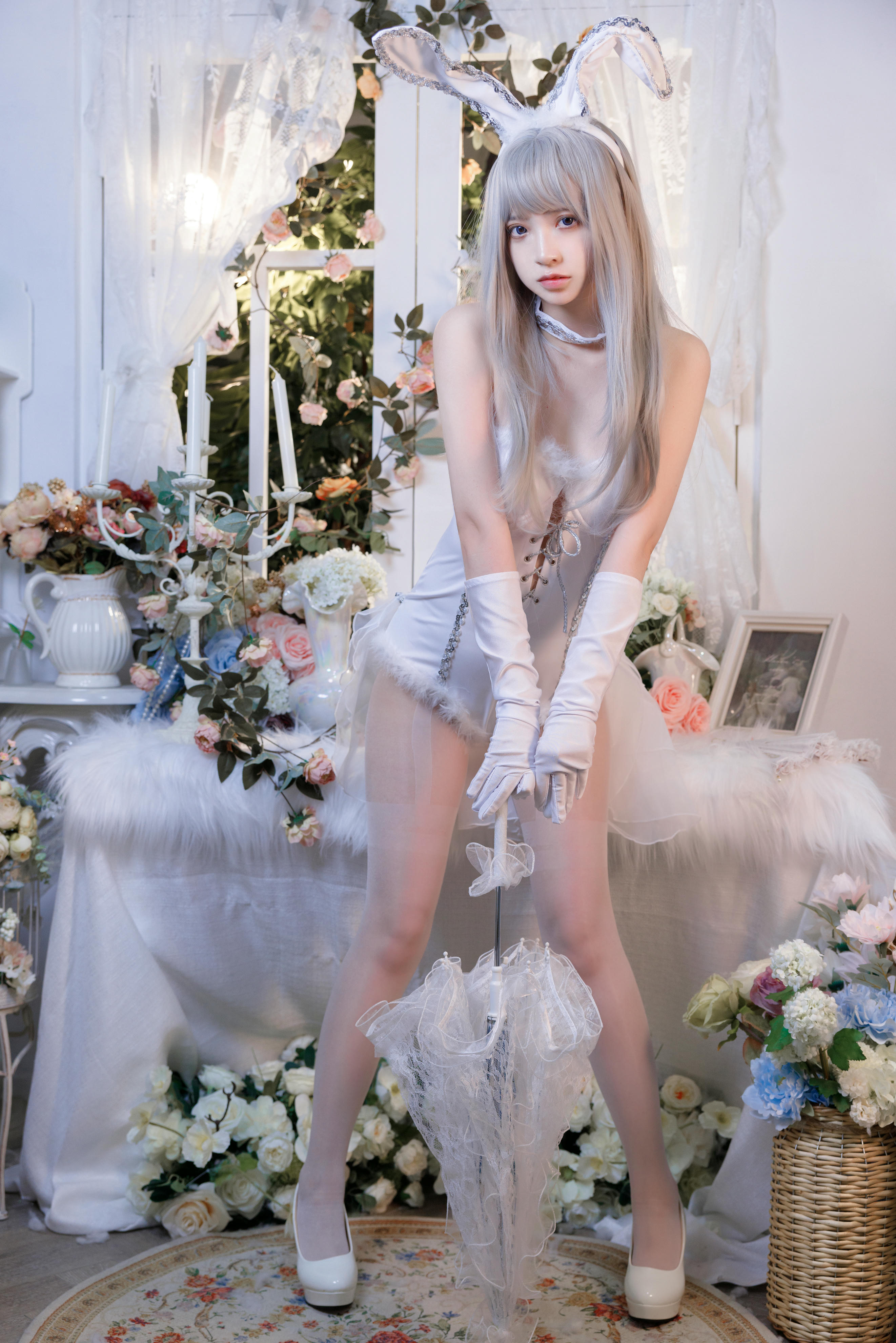 疯猫ss NO.170 纯白绒绒兔 [40P2V-1.02GB]_第1集