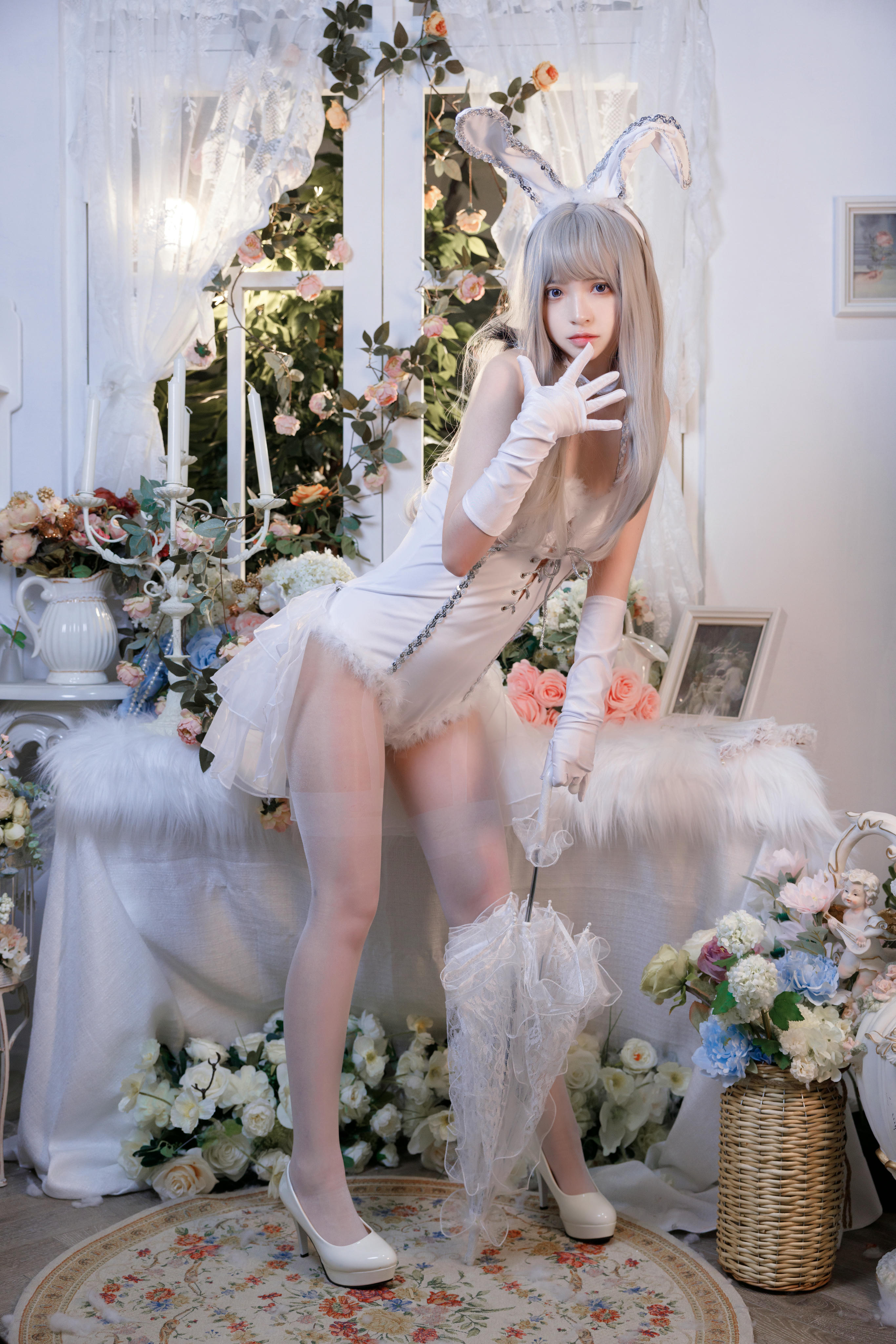 疯猫ss NO.170 纯白绒绒兔 [40P2V-1.02GB]_第1集