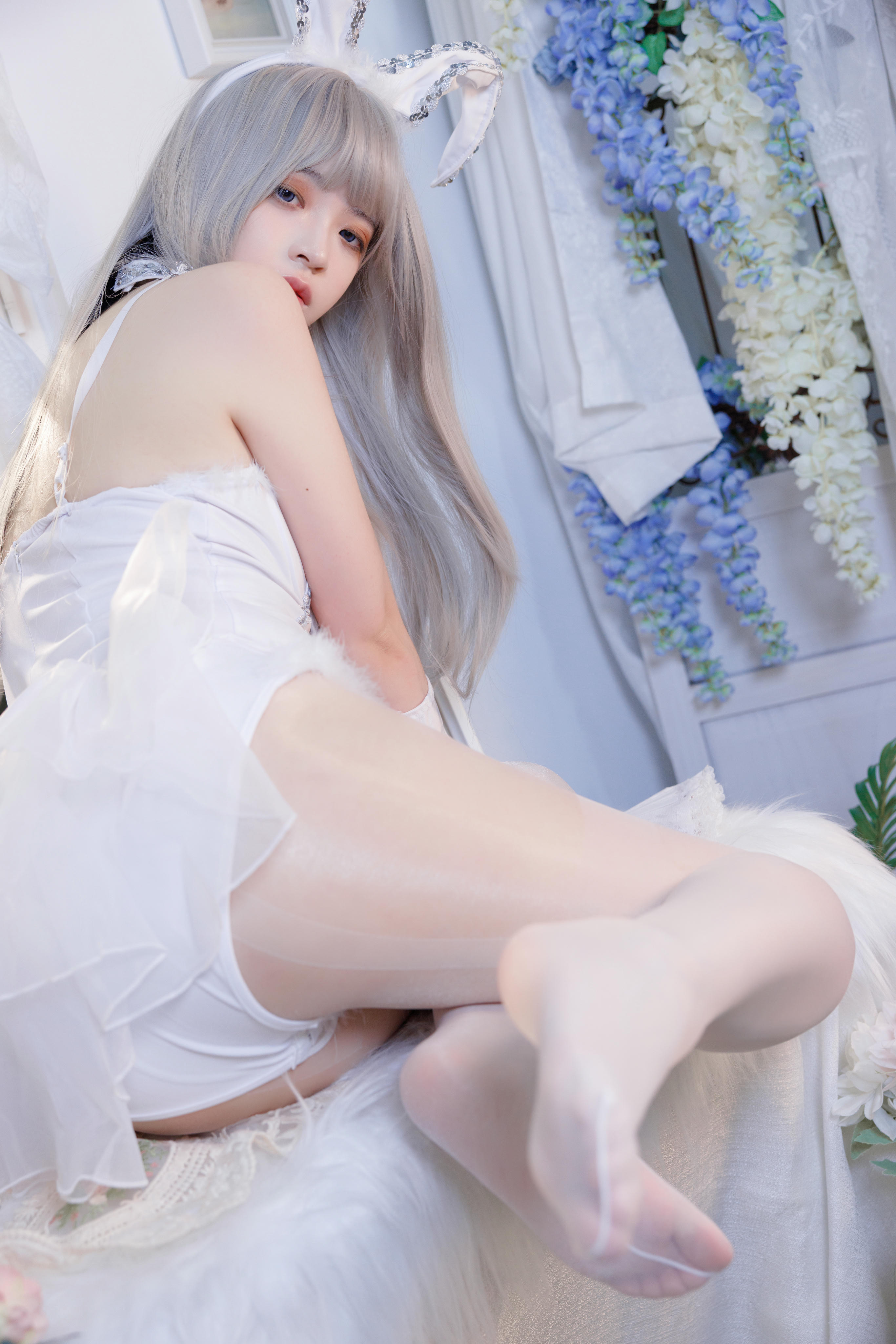 疯猫ss NO.170 纯白绒绒兔 [40P2V-1.02GB]_第2集