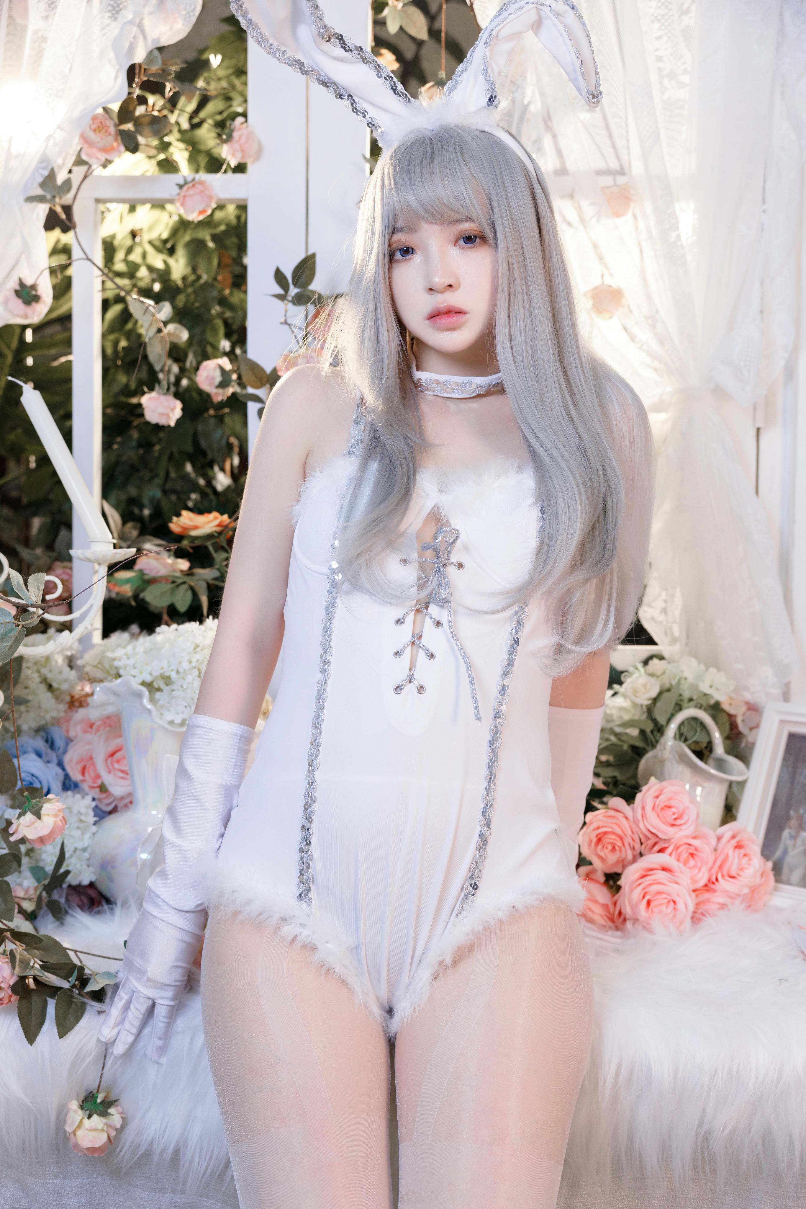 疯猫ss NO.170 纯白绒绒兔 [40P2V-1.02GB]_第2集