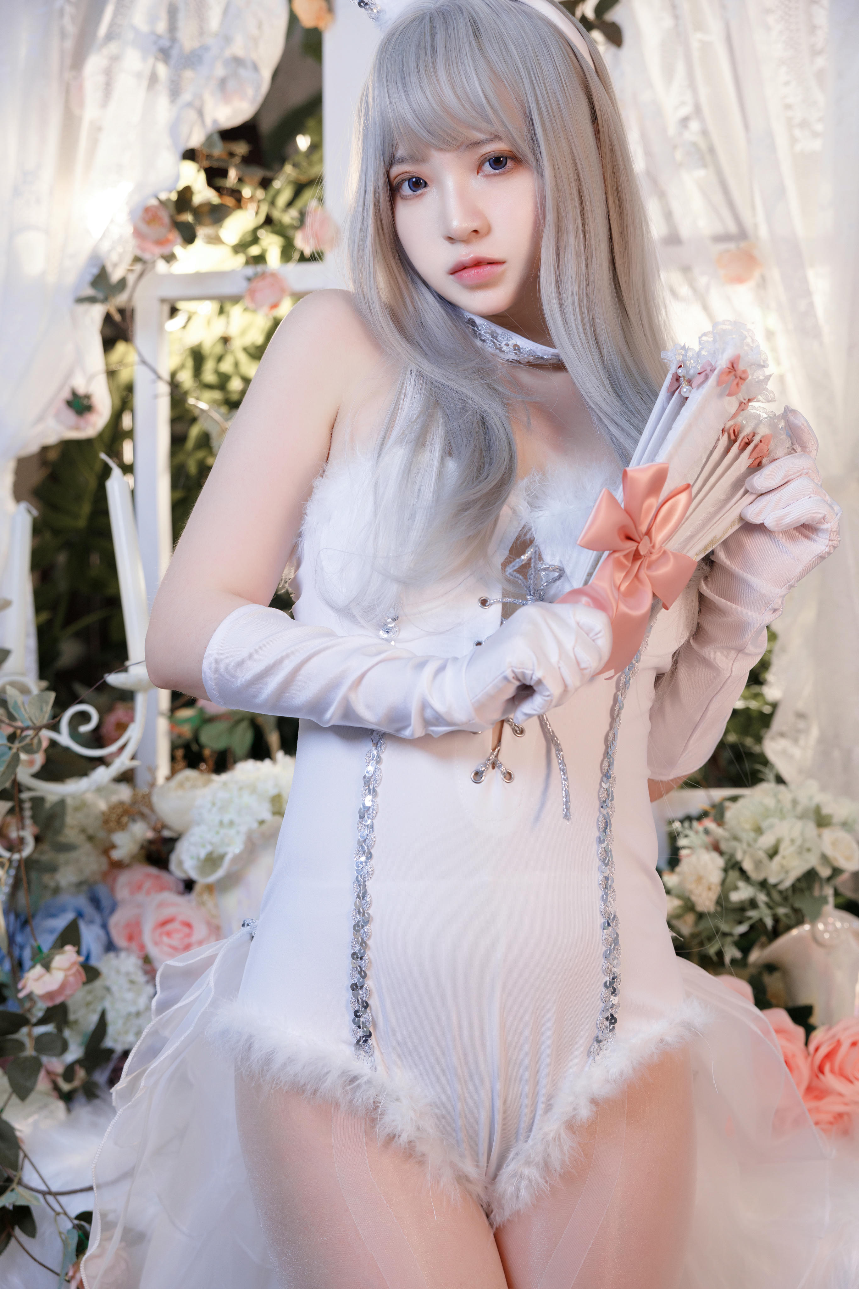 疯猫ss NO.170 纯白绒绒兔 [40P2V-1.02GB]_第1集