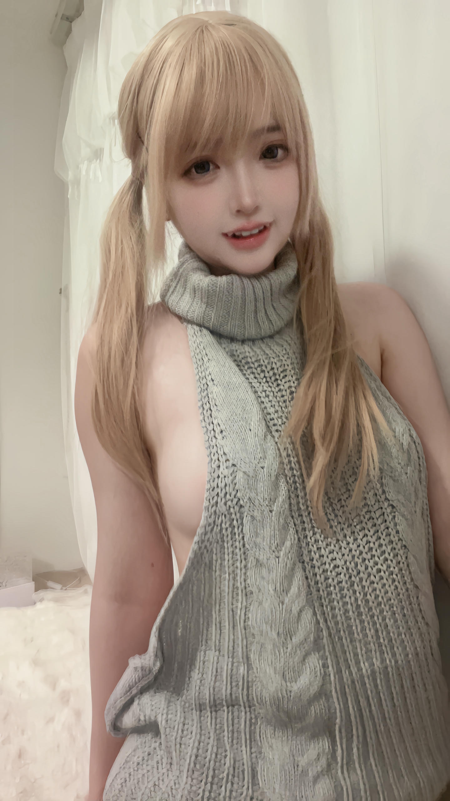 疯猫ss NO.175 2023年12月会员订阅合集(5套) [45P 171MB]-2023.12.09 可爱毛衣_第1集