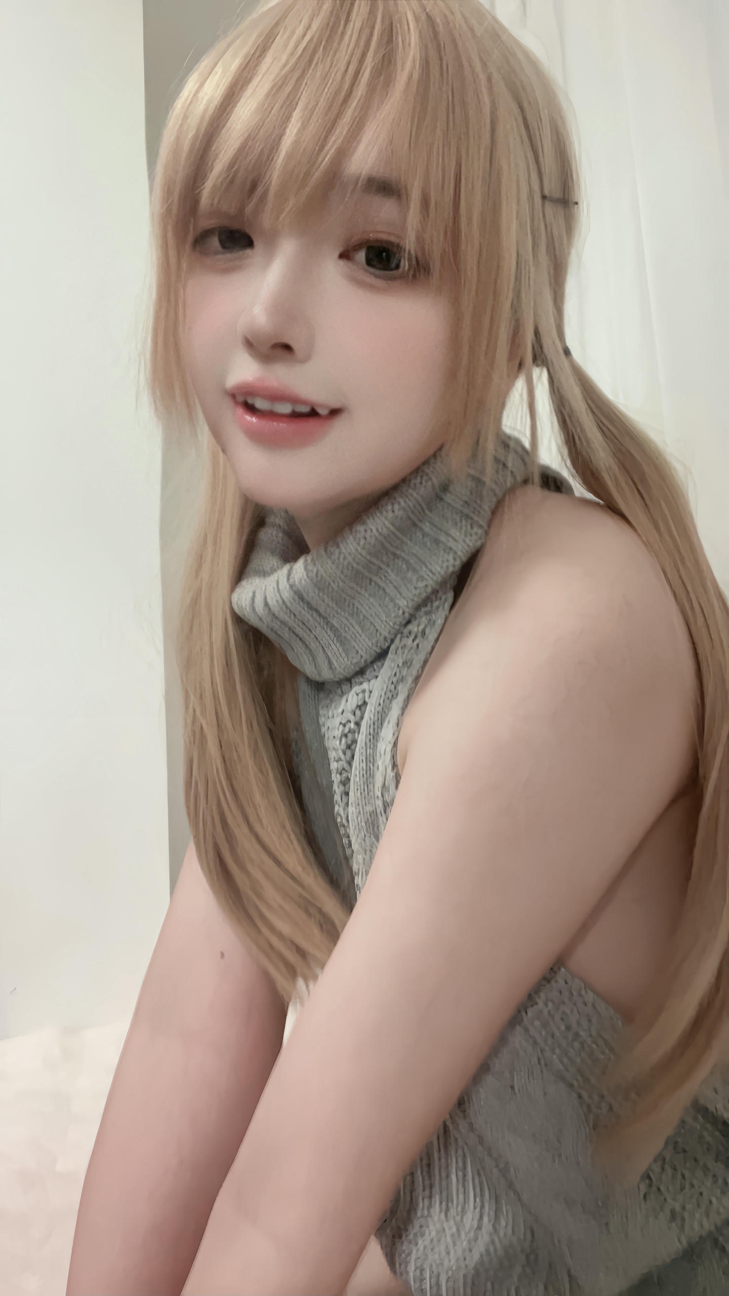 疯猫ss NO.175 2023年12月会员订阅合集(5套) [45P 171MB]-2023.12.09 可爱毛衣_第1集