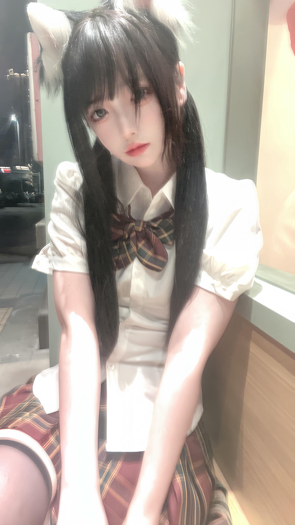 疯猫ss NO.175 2023年12月会员订阅合集(5套) [45P 171MB]-2023.12.13 圣诞jk_第1集