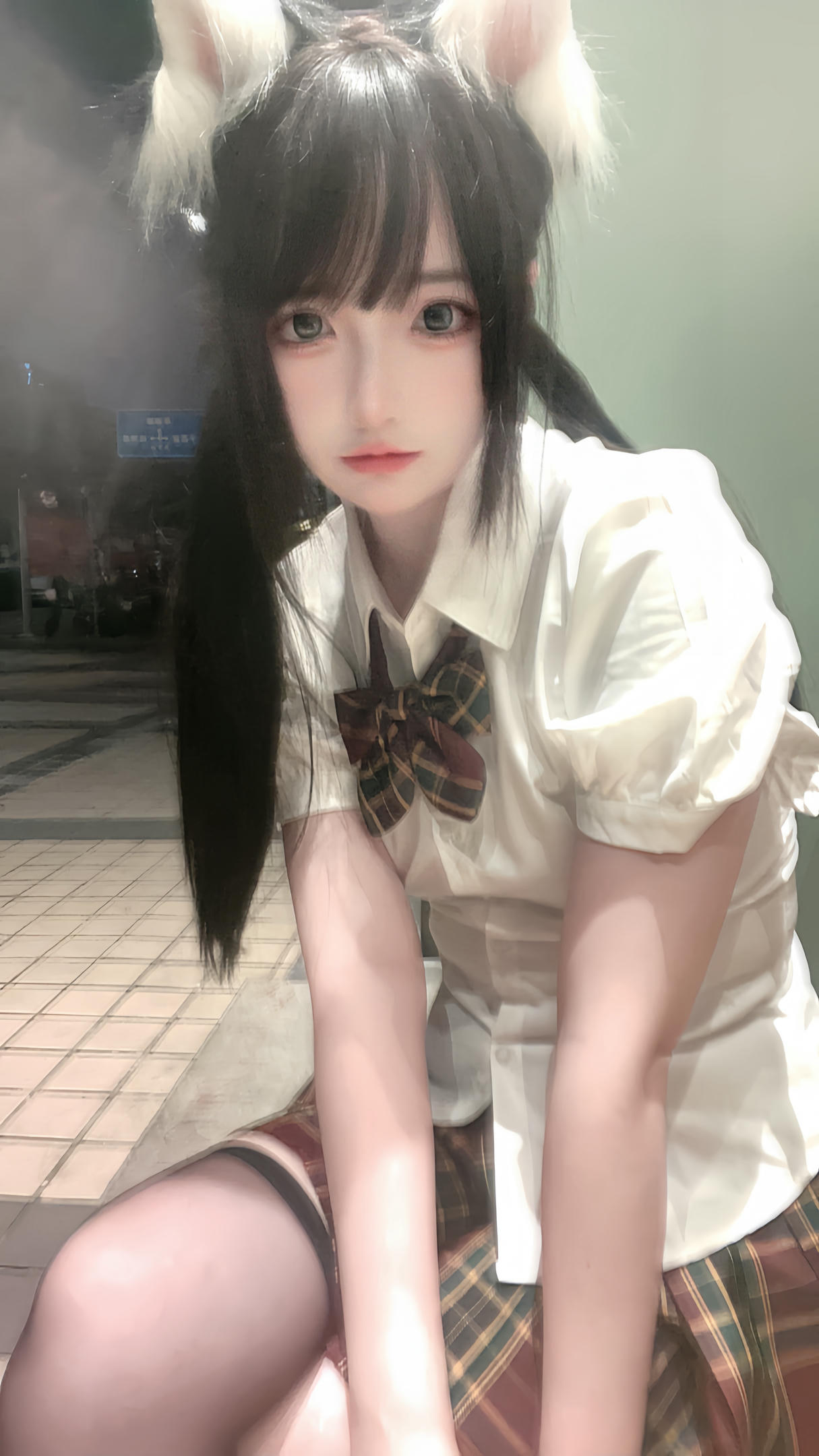 疯猫ss NO.175 2023年12月会员订阅合集(5套) [45P 171MB]-2023.12.13 圣诞jk_第1集