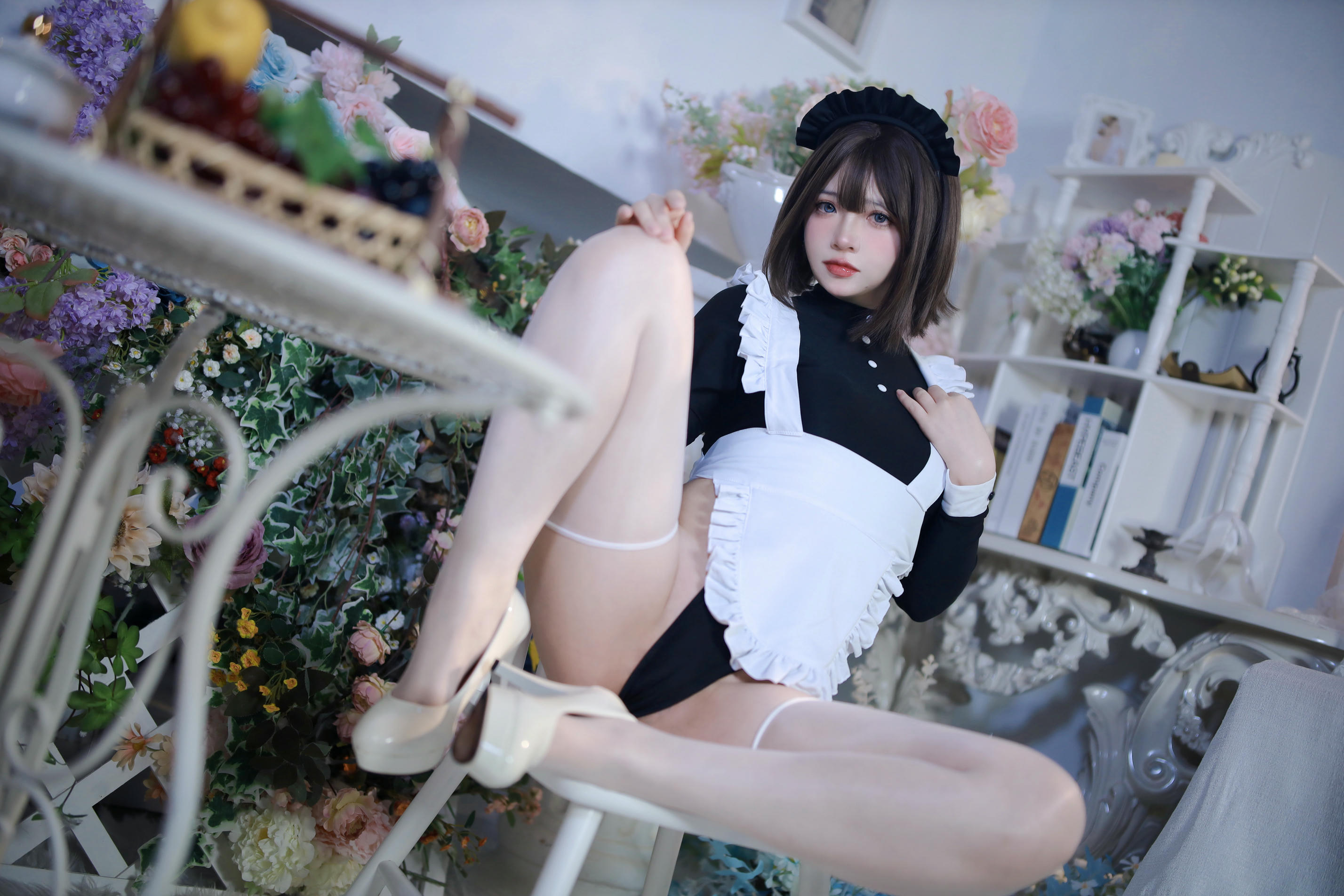 疯猫ss NO.181 少女的衣橱 连体女仆 [58P-668MB]_第2集