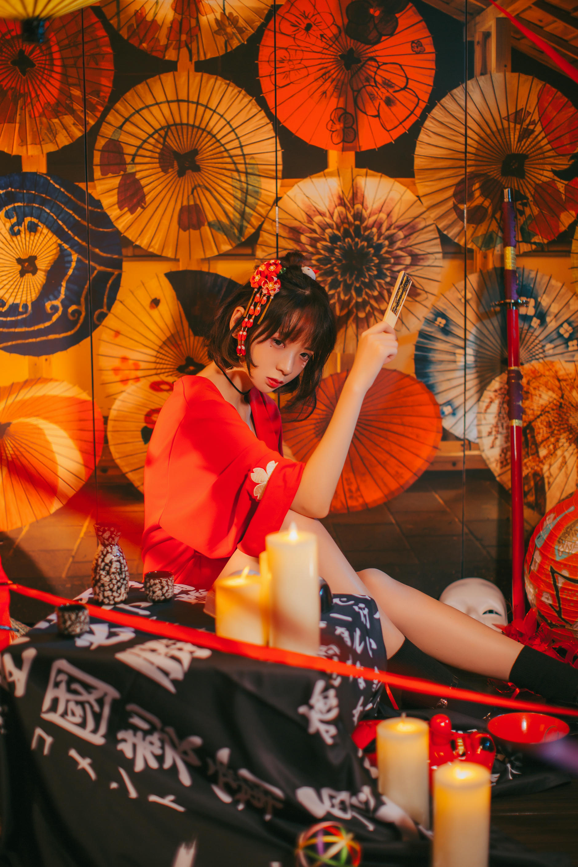 疯猫ss NO.020 红色羽衣 [15P-192MB]_第1集