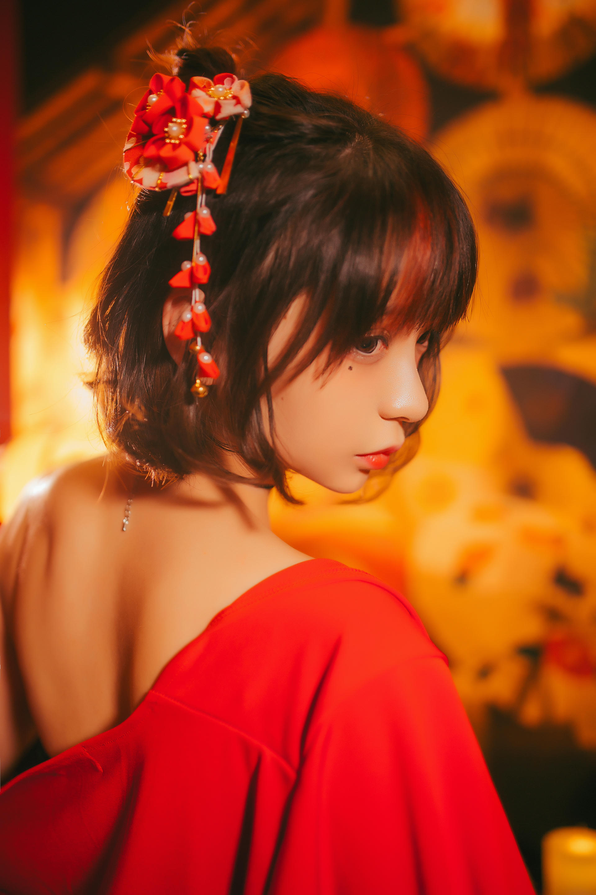 疯猫ss NO.020 红色羽衣 [15P-192MB]_第1集