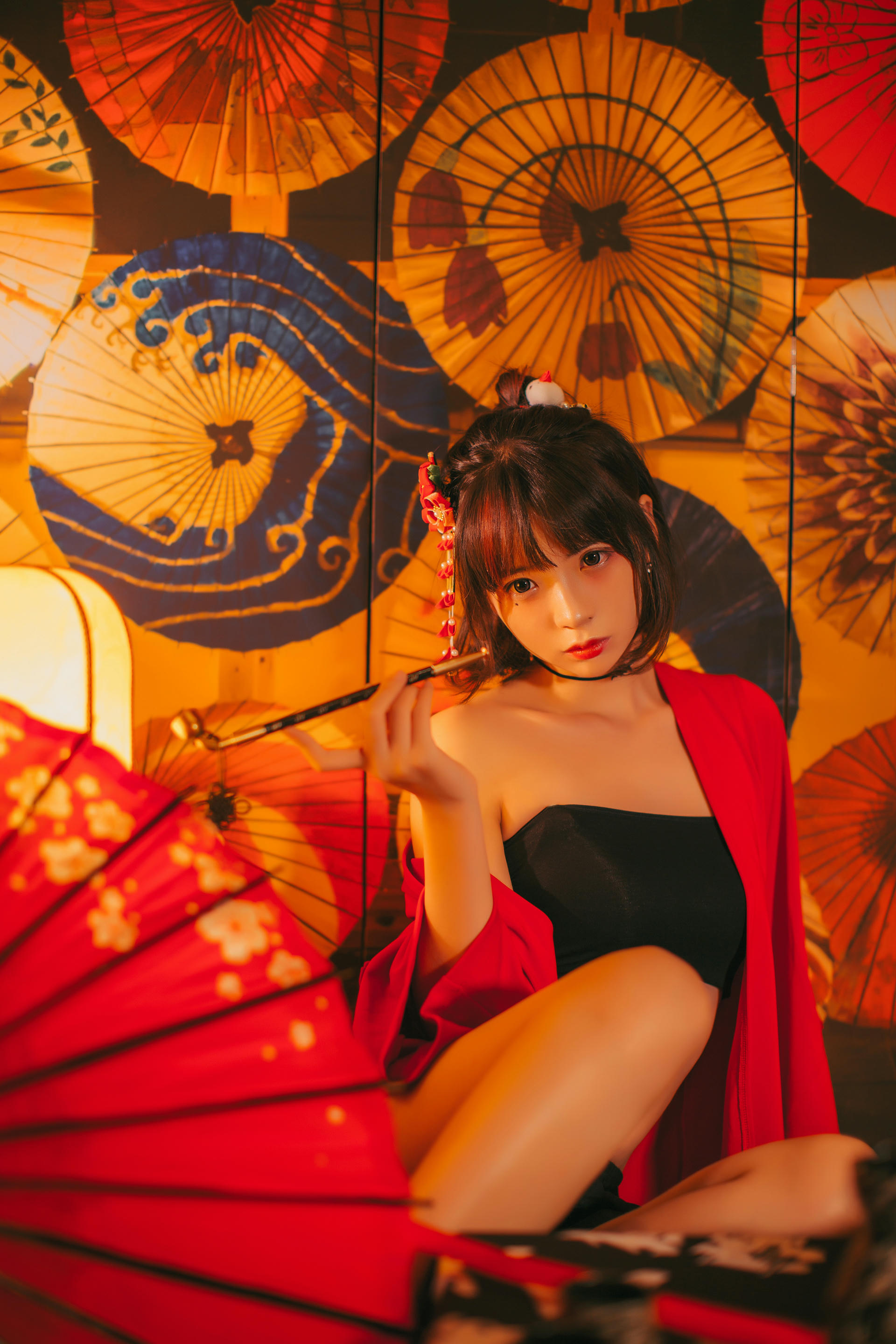 疯猫ss NO.020 红色羽衣 [15P-192MB]_第1集