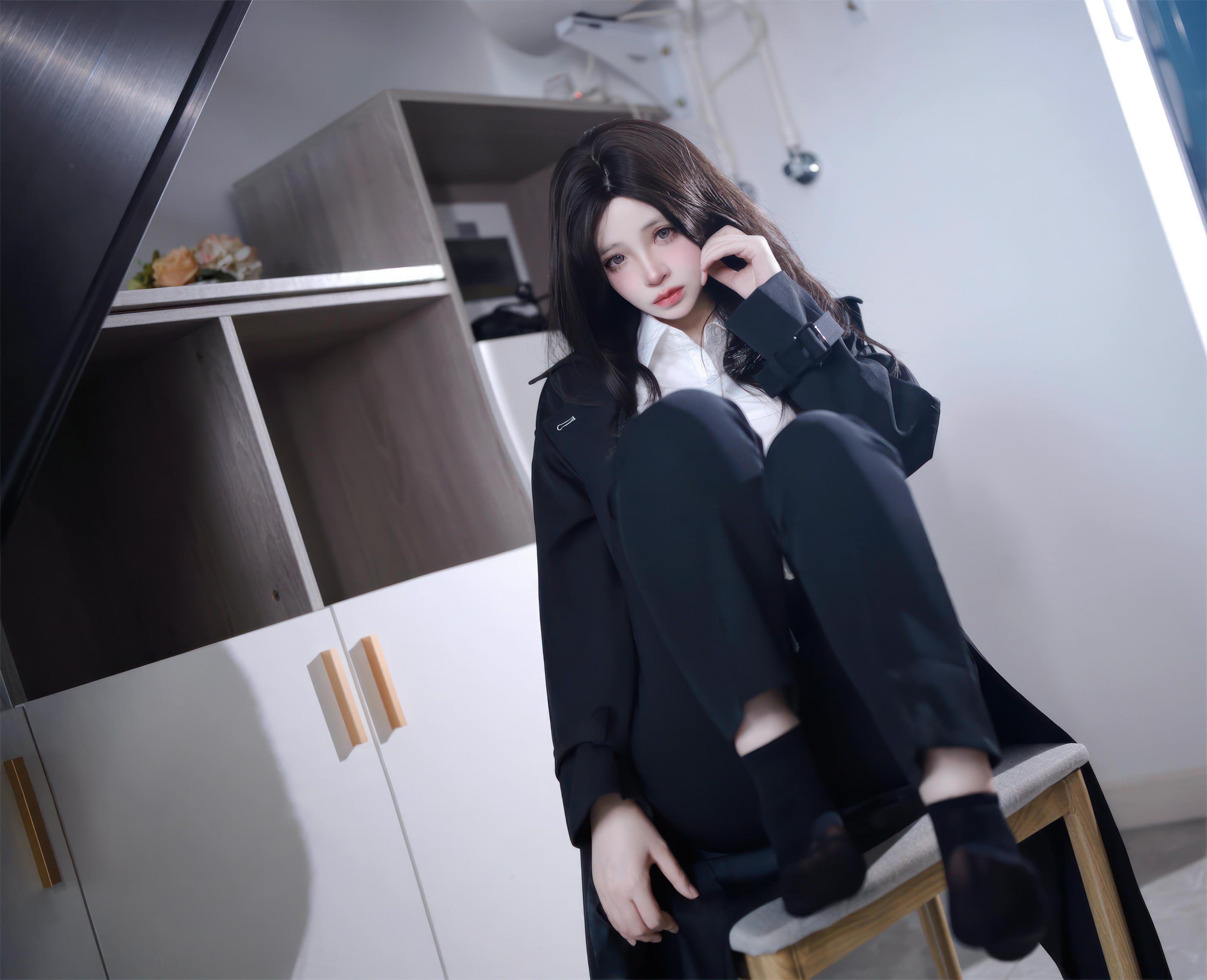 疯猫ss NO.187 少女衣橱 西装裤 [41P-284MB]_第1集