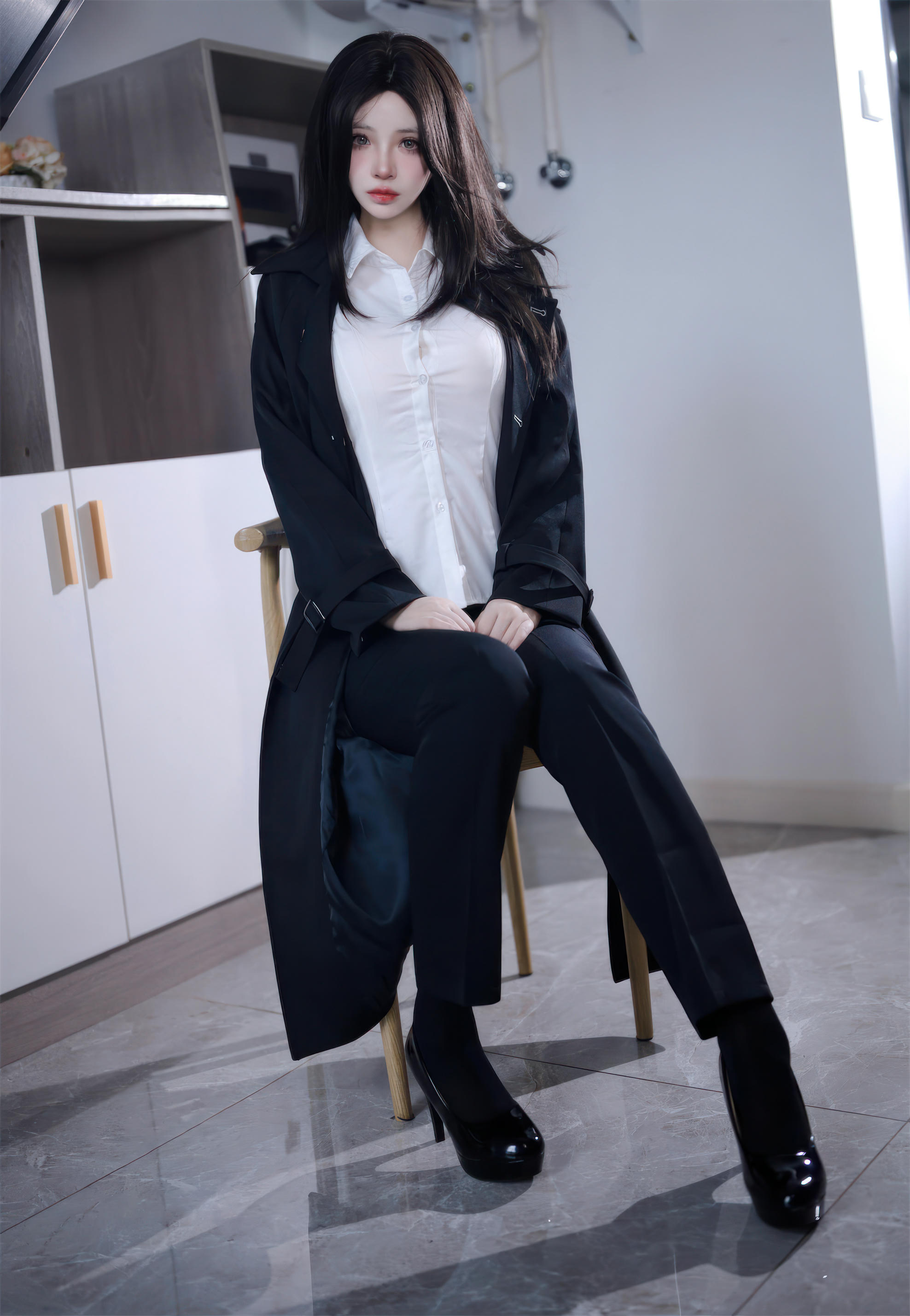 疯猫ss NO.187 少女衣橱 西装裤 [41P-284MB]_第1集