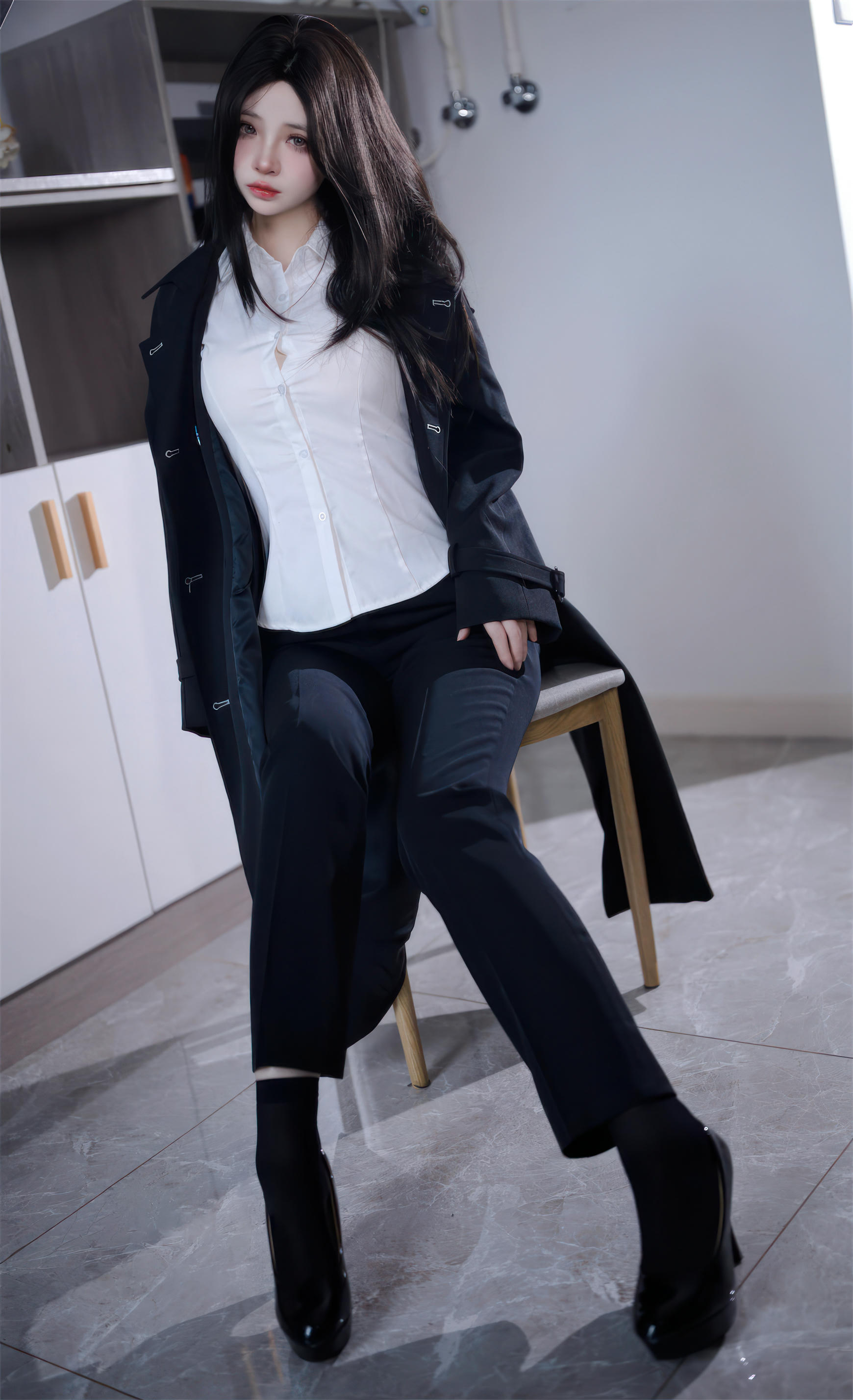 疯猫ss NO.187 少女衣橱 西装裤 [41P-284MB]_第1集