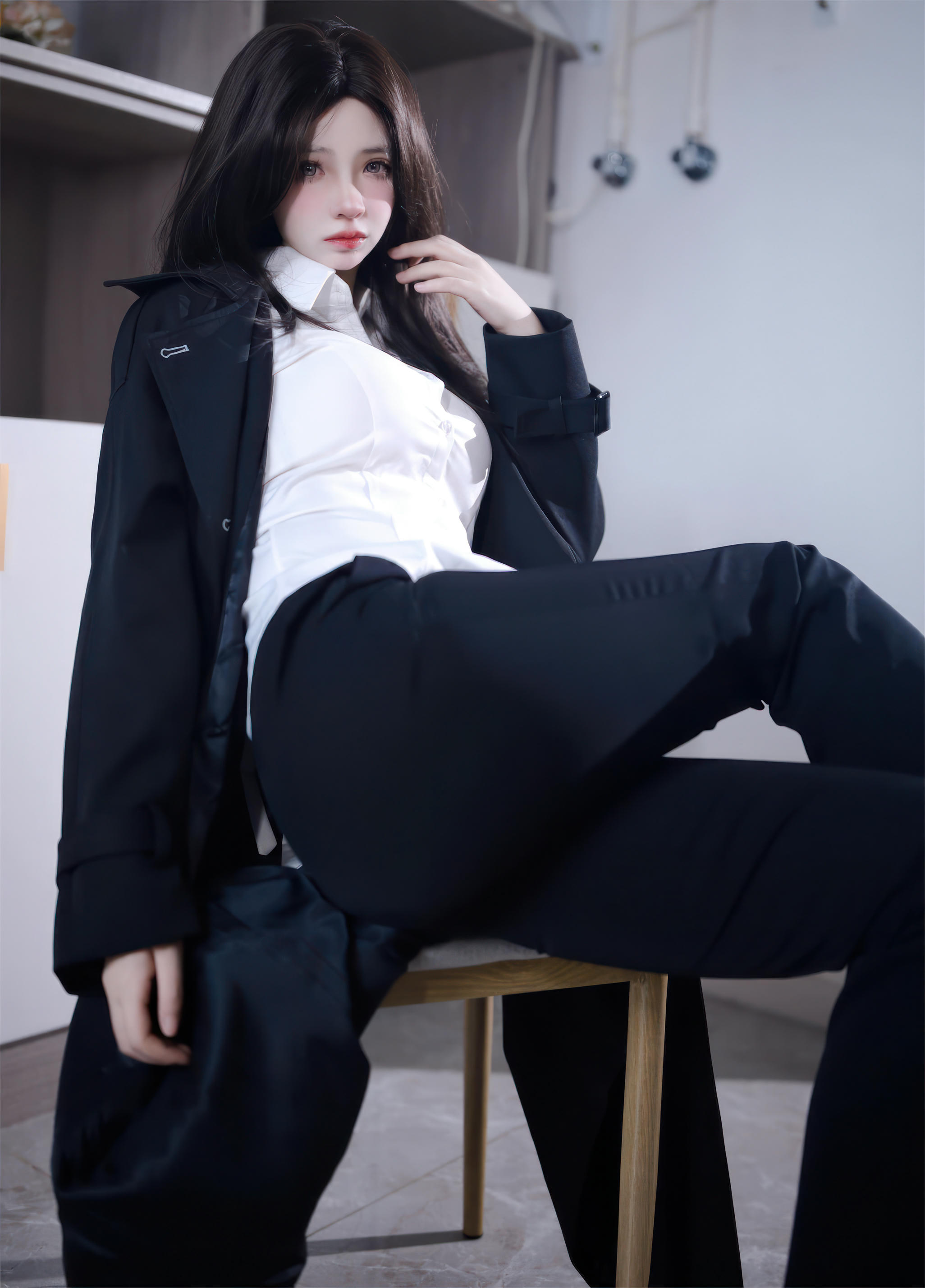 疯猫ss NO.187 少女衣橱 西装裤 [41P-284MB]_第1集