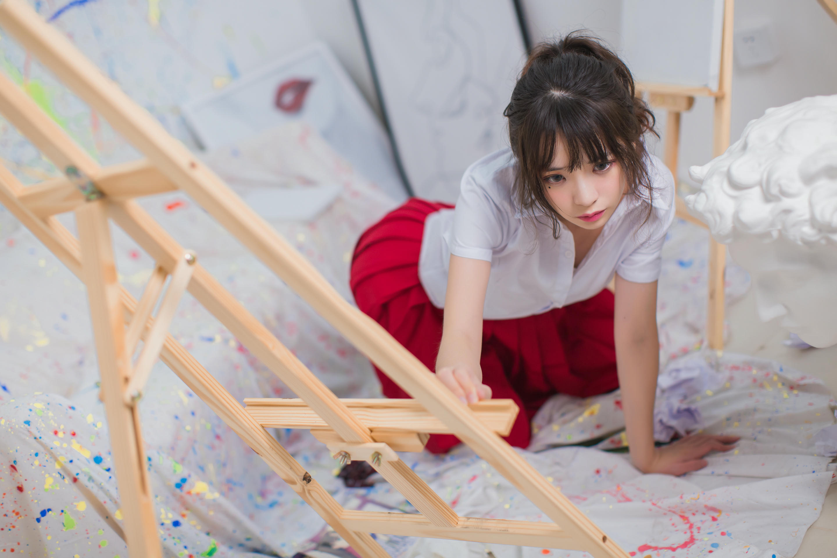 疯猫ss NO.021 画室jk [23P-172MB]_第1集