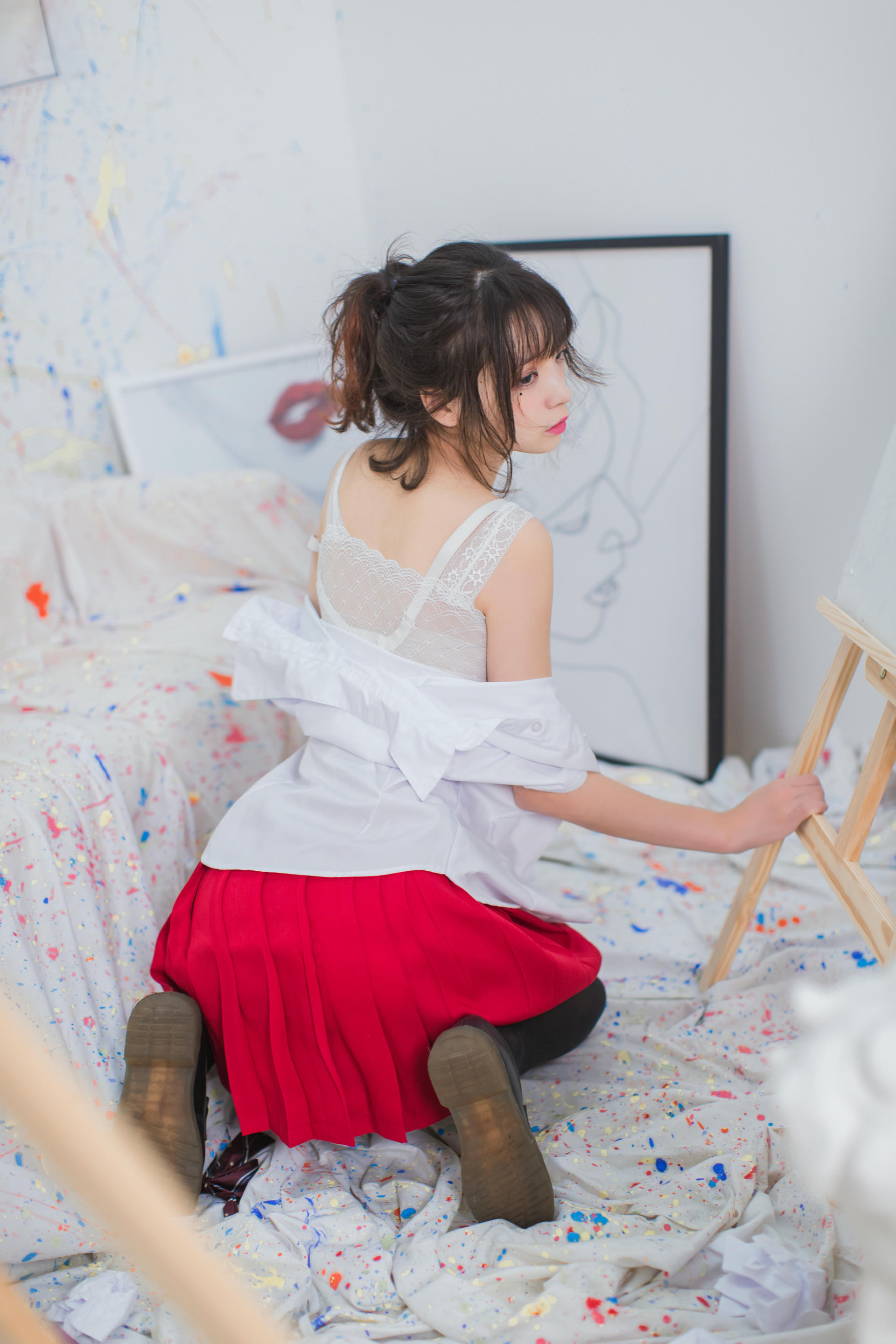 疯猫ss NO.021 画室jk [23P-172MB]_第1集