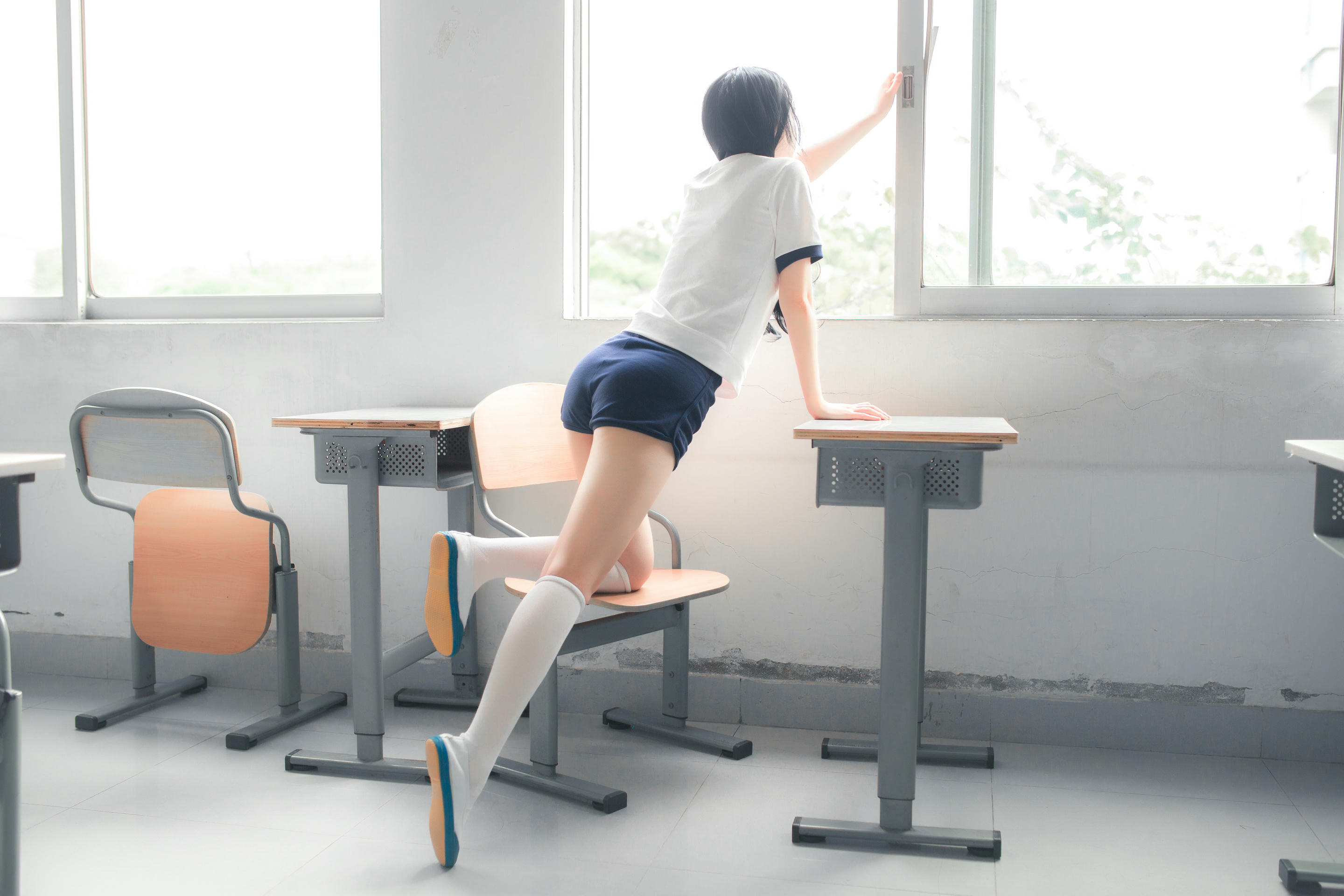 疯猫ss NO.030 体操服白丝 [46P-400MB]_第2集