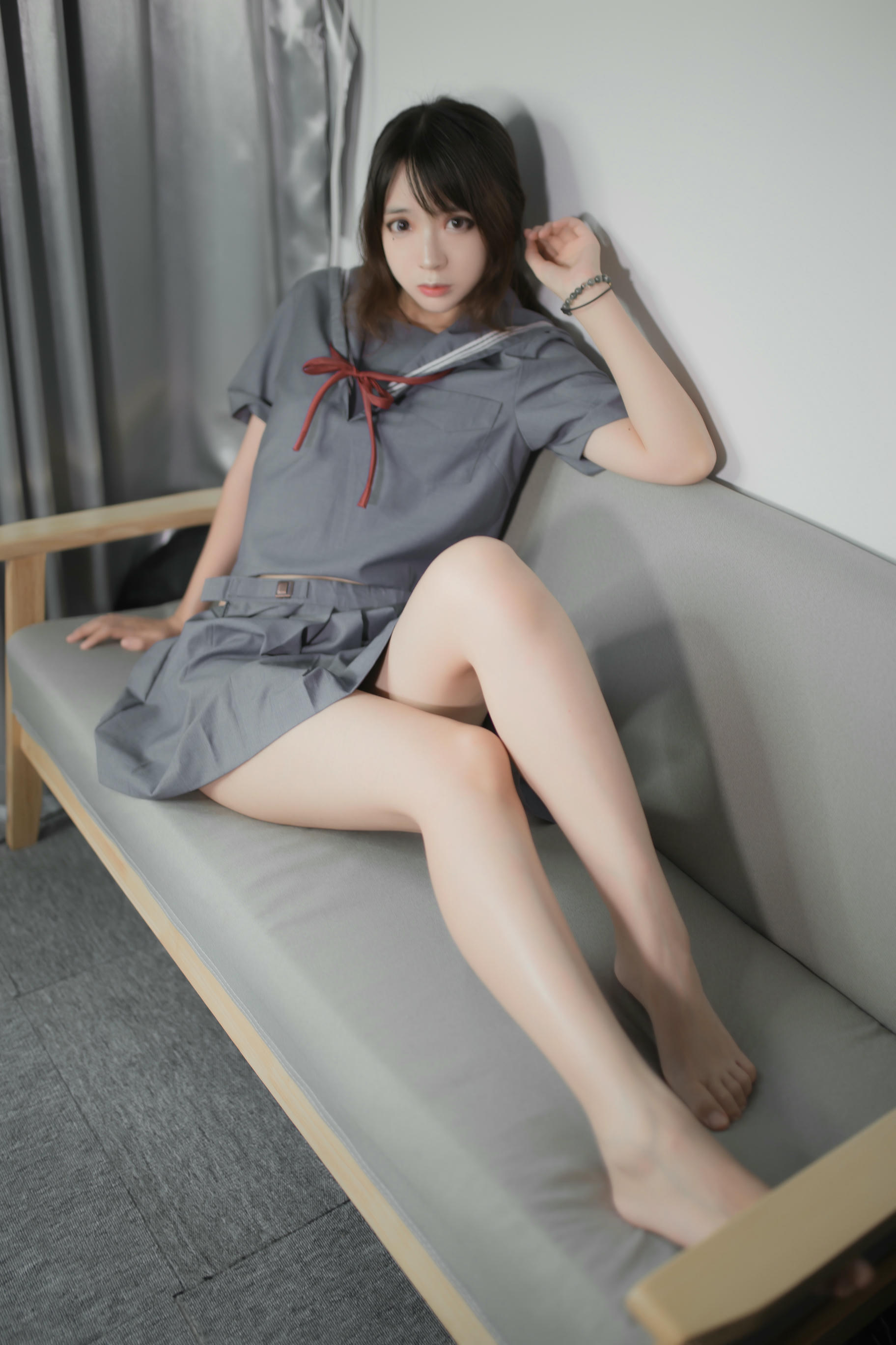 疯猫ss NO.033 蓝灰JK [29P-180MB]_第2集