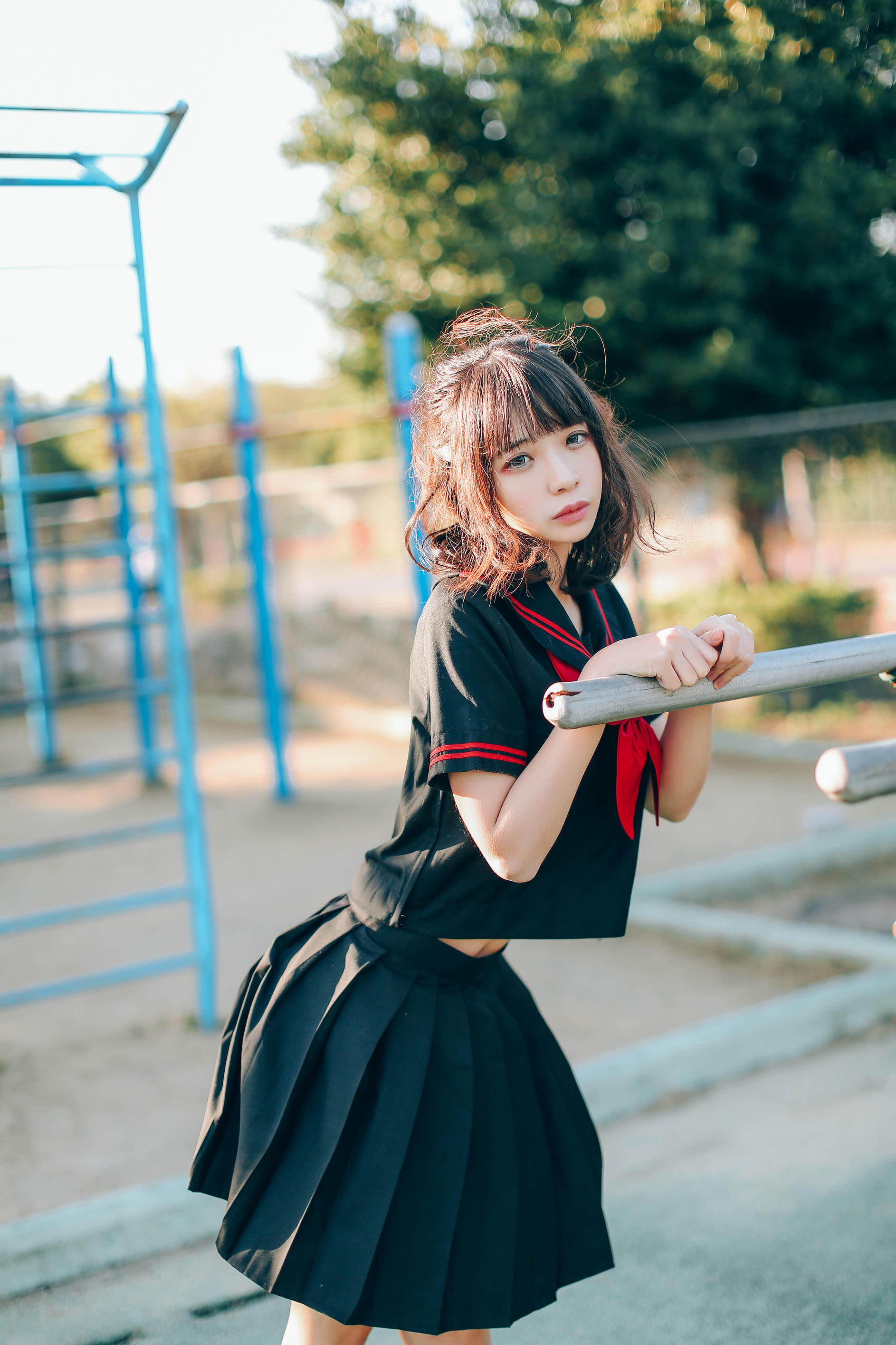 疯猫ss NO.034 室外JK [18P-155MB]_第1集