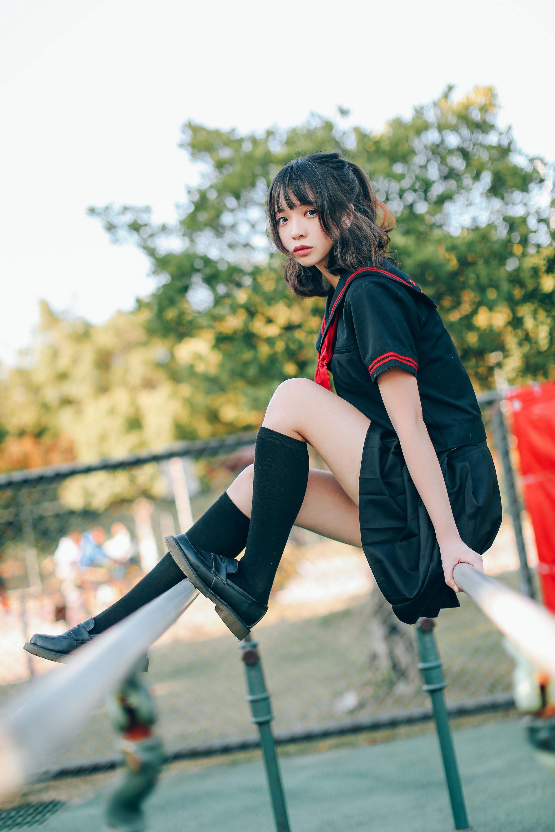 疯猫ss NO.034 室外JK [18P-155MB]_第1集