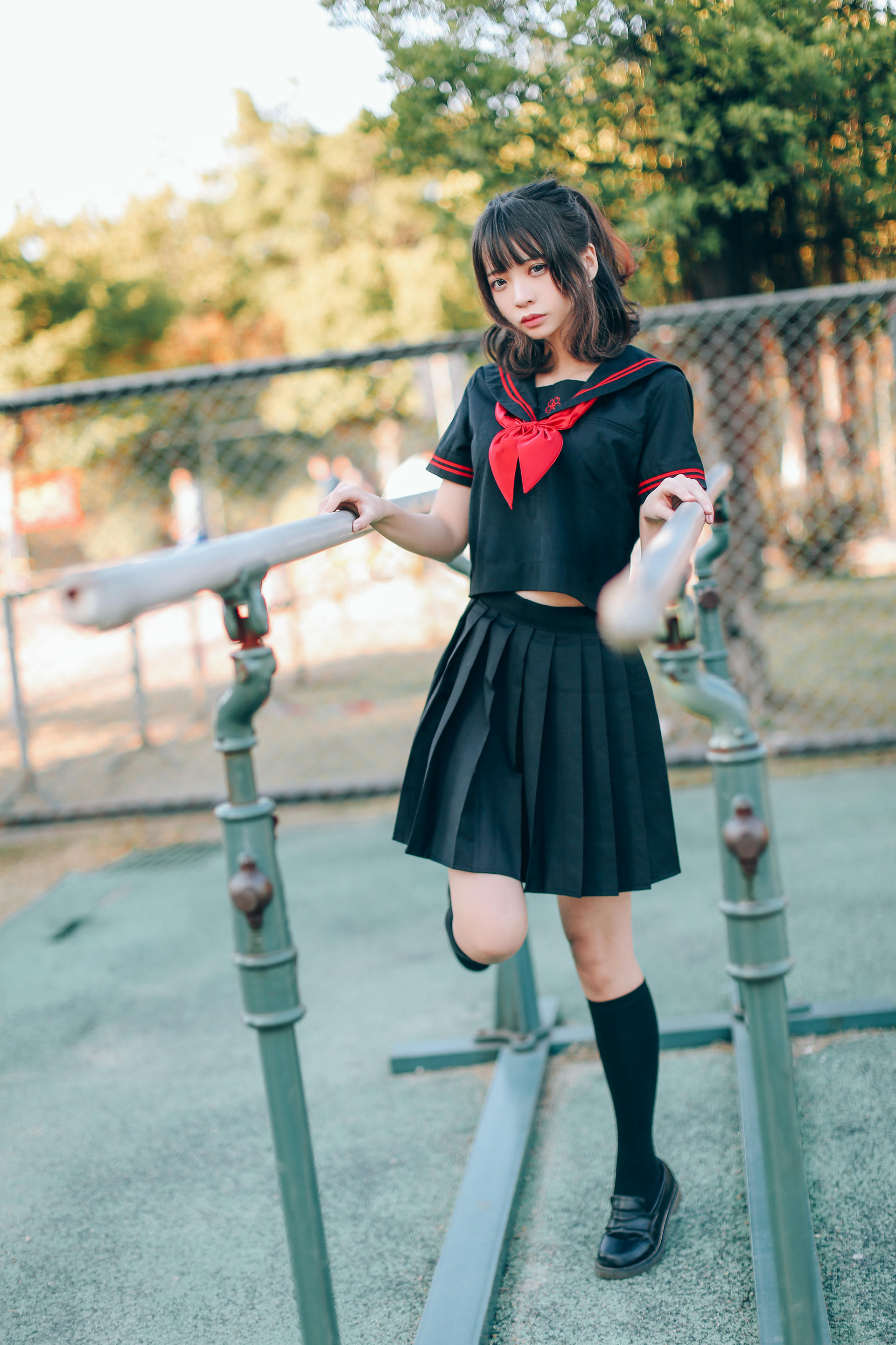 疯猫ss NO.034 室外JK [18P-155MB]_第1集