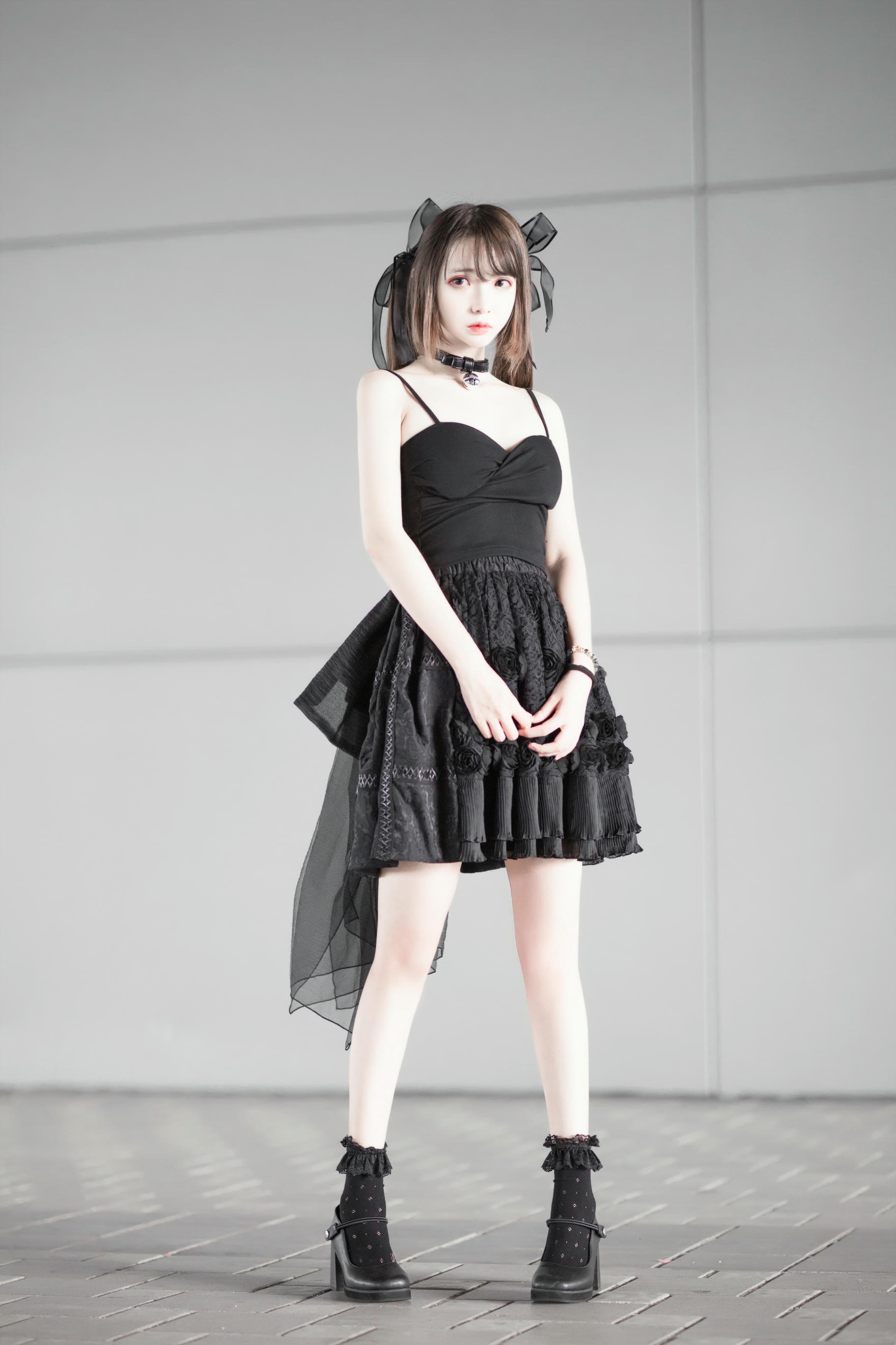 疯猫ss NO.036 猫漫展黑裙 [10P-75MB]_第1集