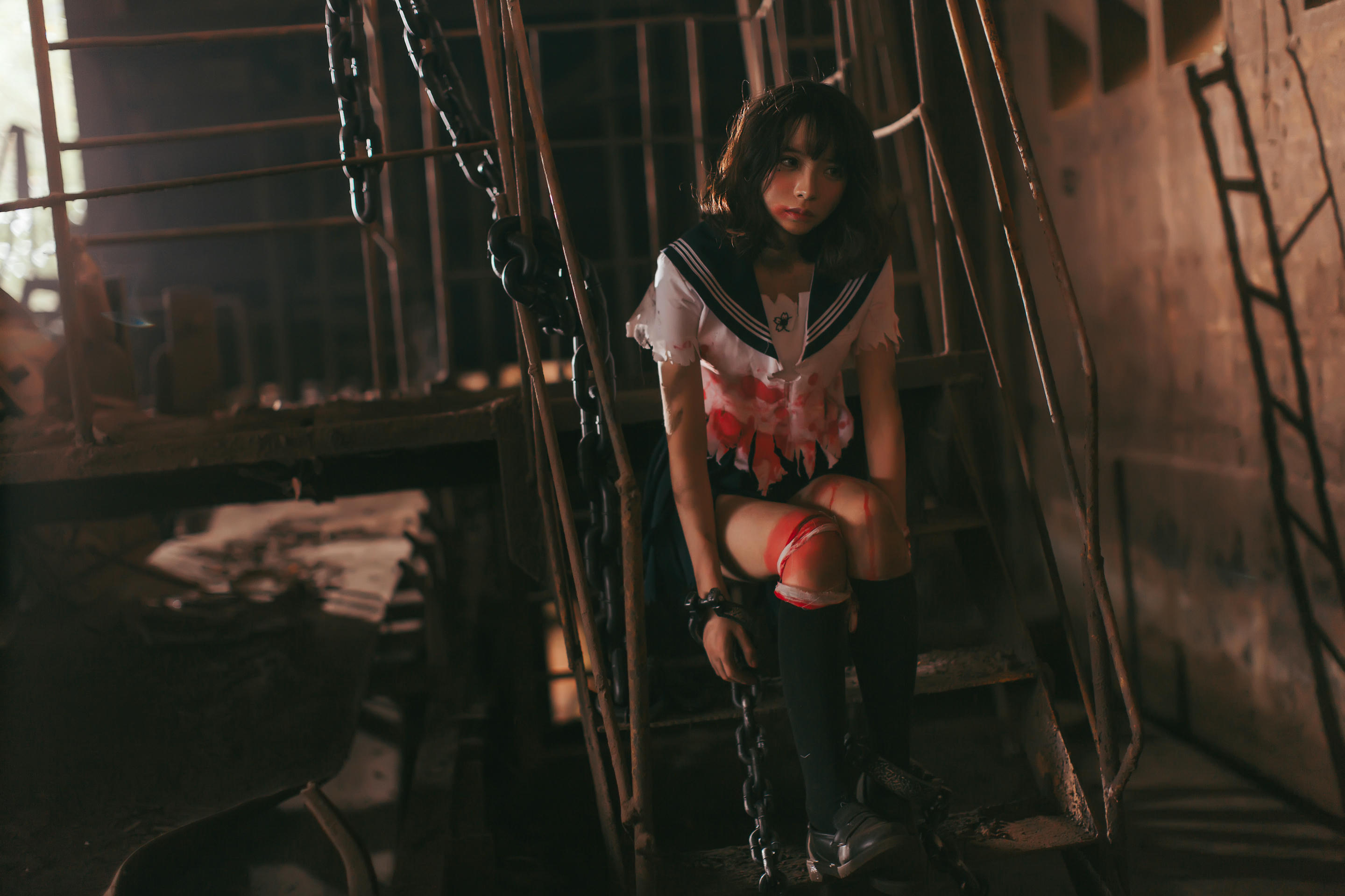 疯猫ss NO.004 被囚禁的少女 [44P-483MB]_第2集