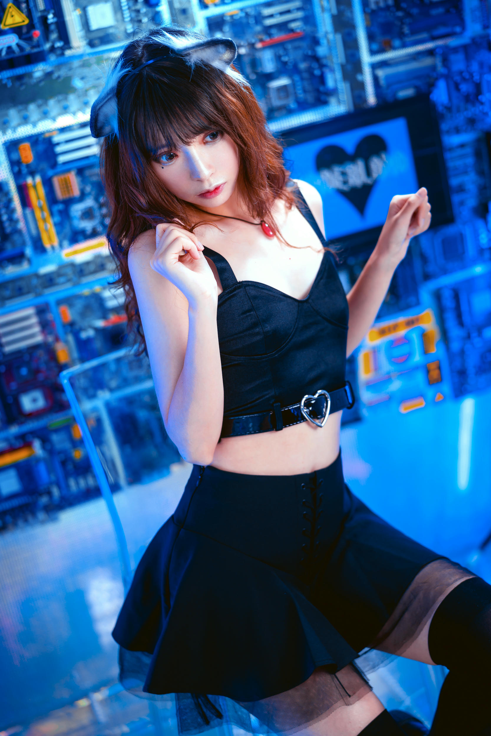 疯猫ss NO.042 幻象蓝猫 [28P-254MB]_第1集