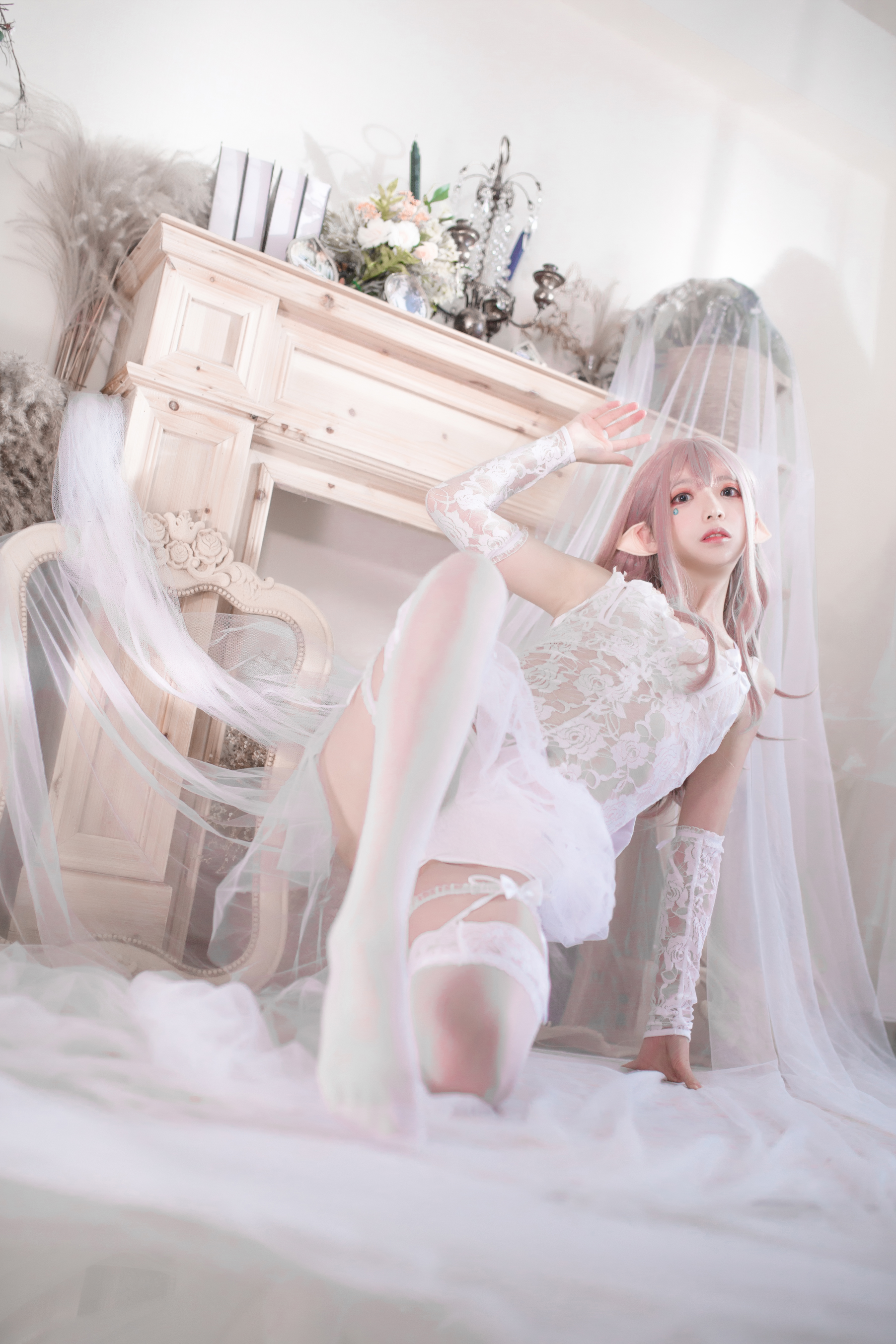 疯猫ss NO.053 纯白精灵 [29P-937MB]_第1集