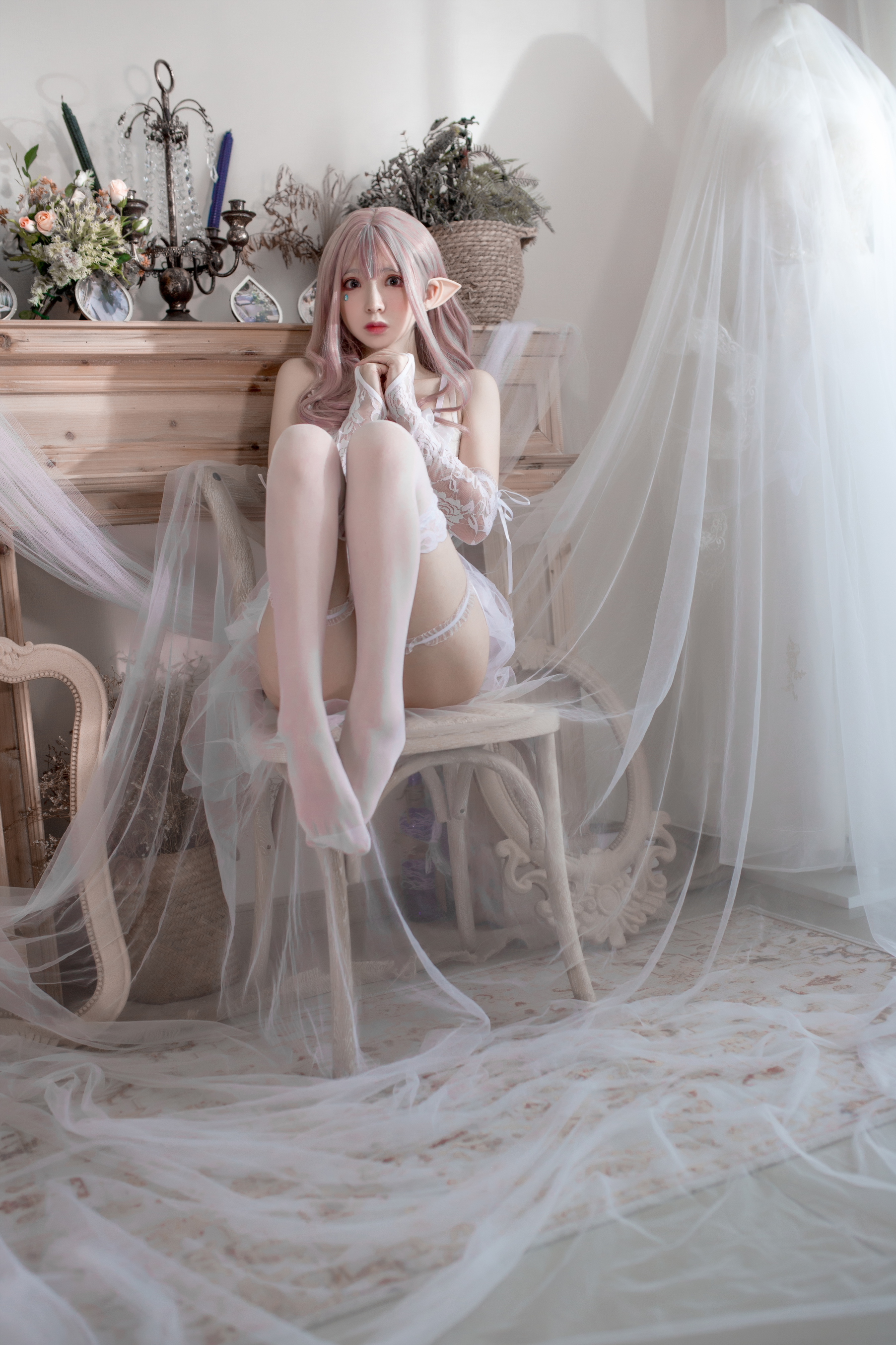 疯猫ss NO.053 纯白精灵 [29P-937MB]_第1集