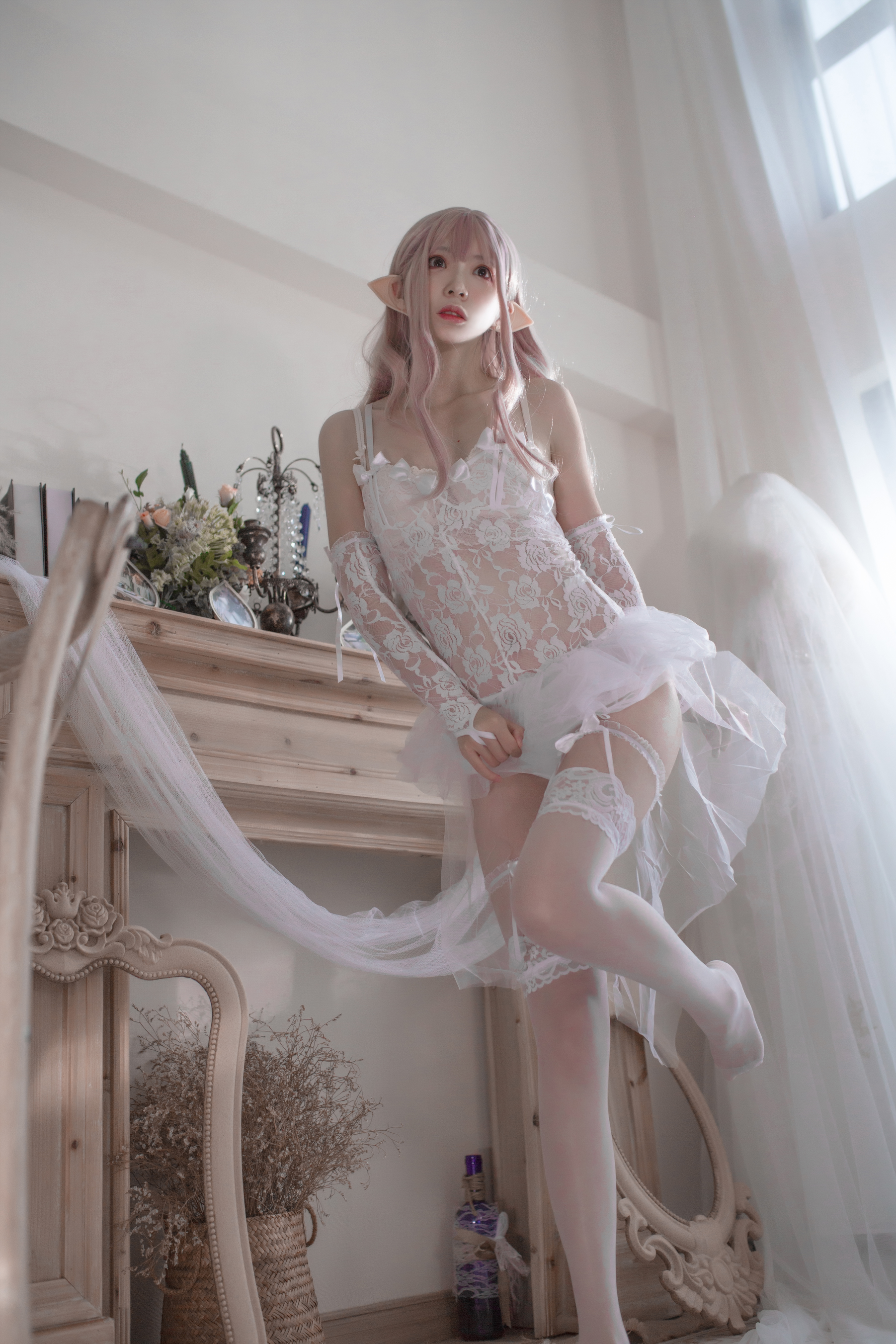 疯猫ss NO.053 纯白精灵 [29P-937MB]_第2集