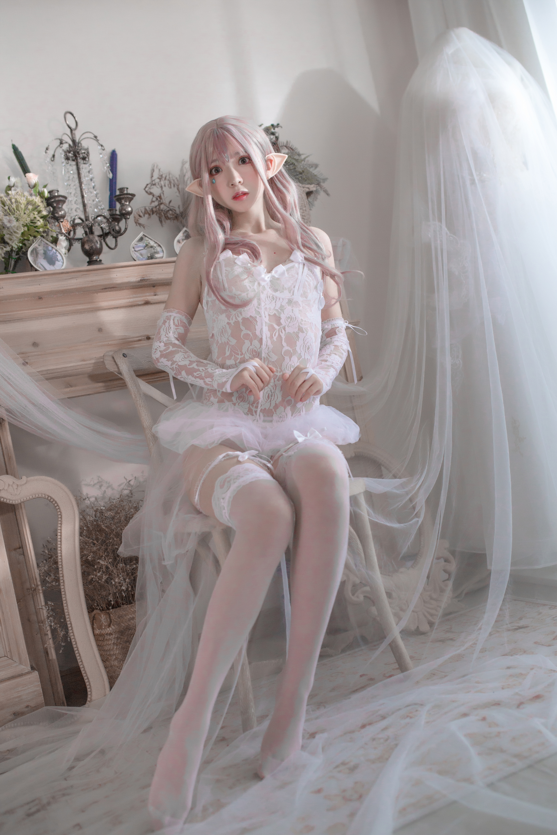 疯猫ss NO.053 纯白精灵 [29P-937MB]_第2集