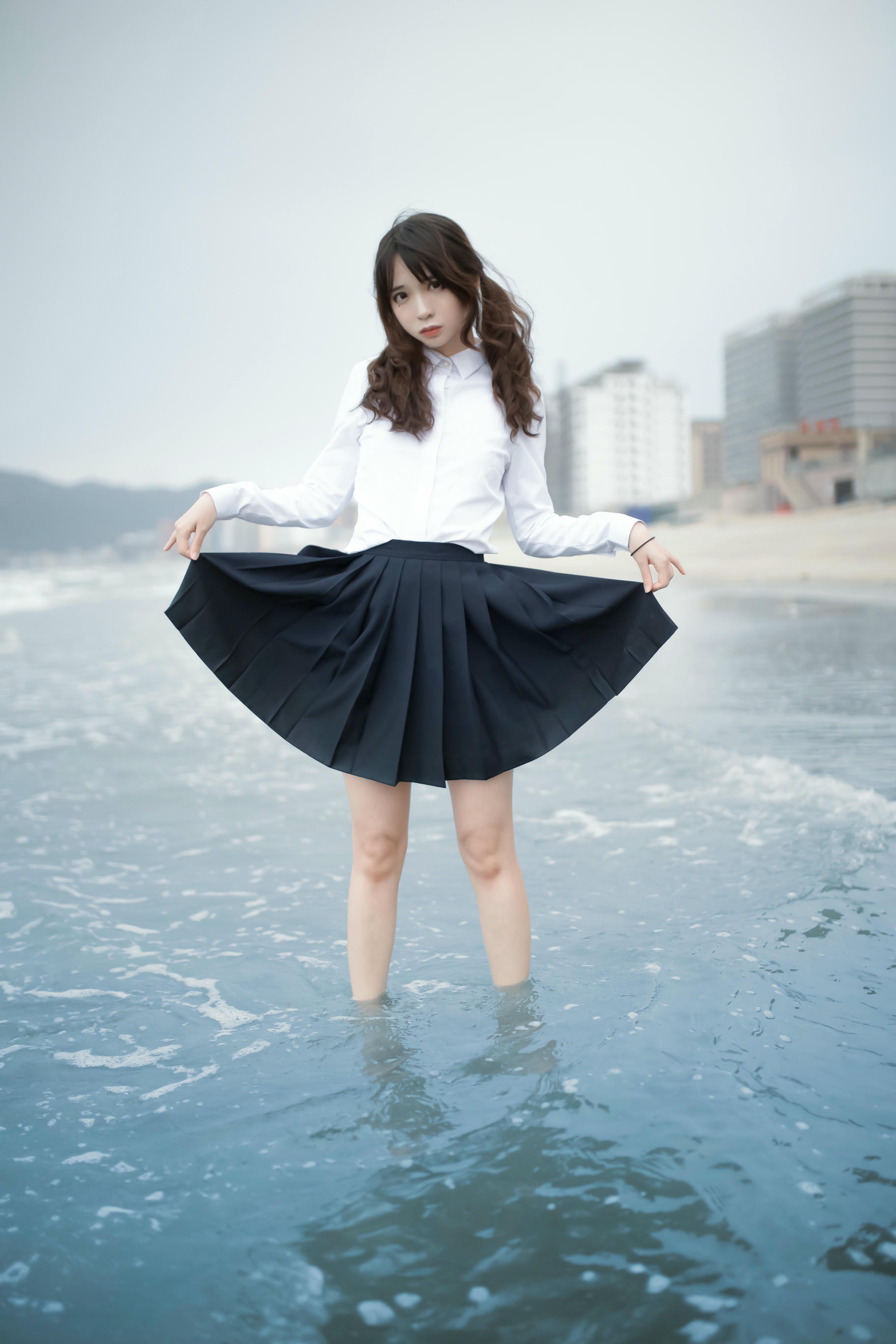 疯猫ss NO.056 海滩蓝色 [28P-190MB]_第1集