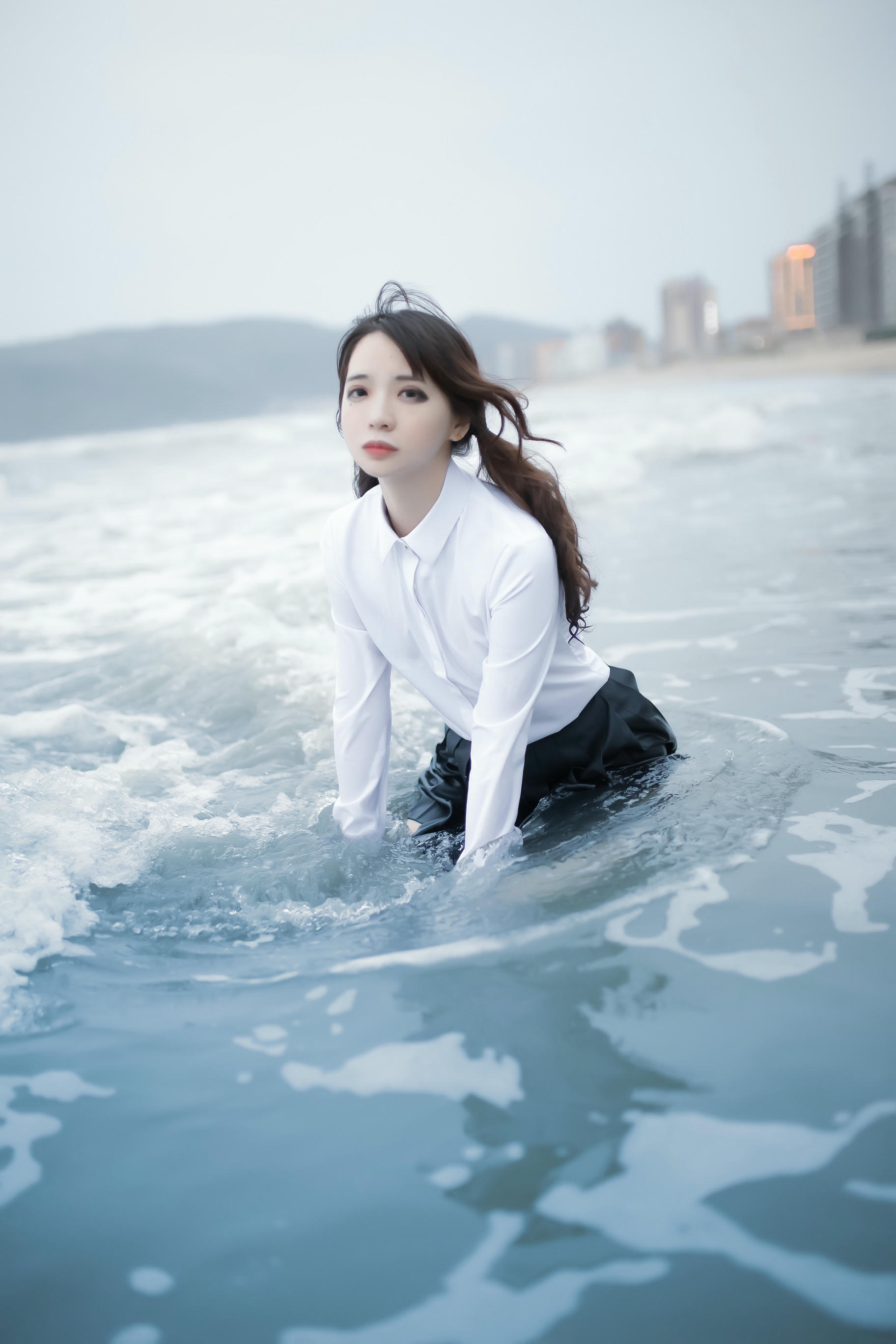 疯猫ss NO.056 海滩蓝色 [28P-190MB]_第2集